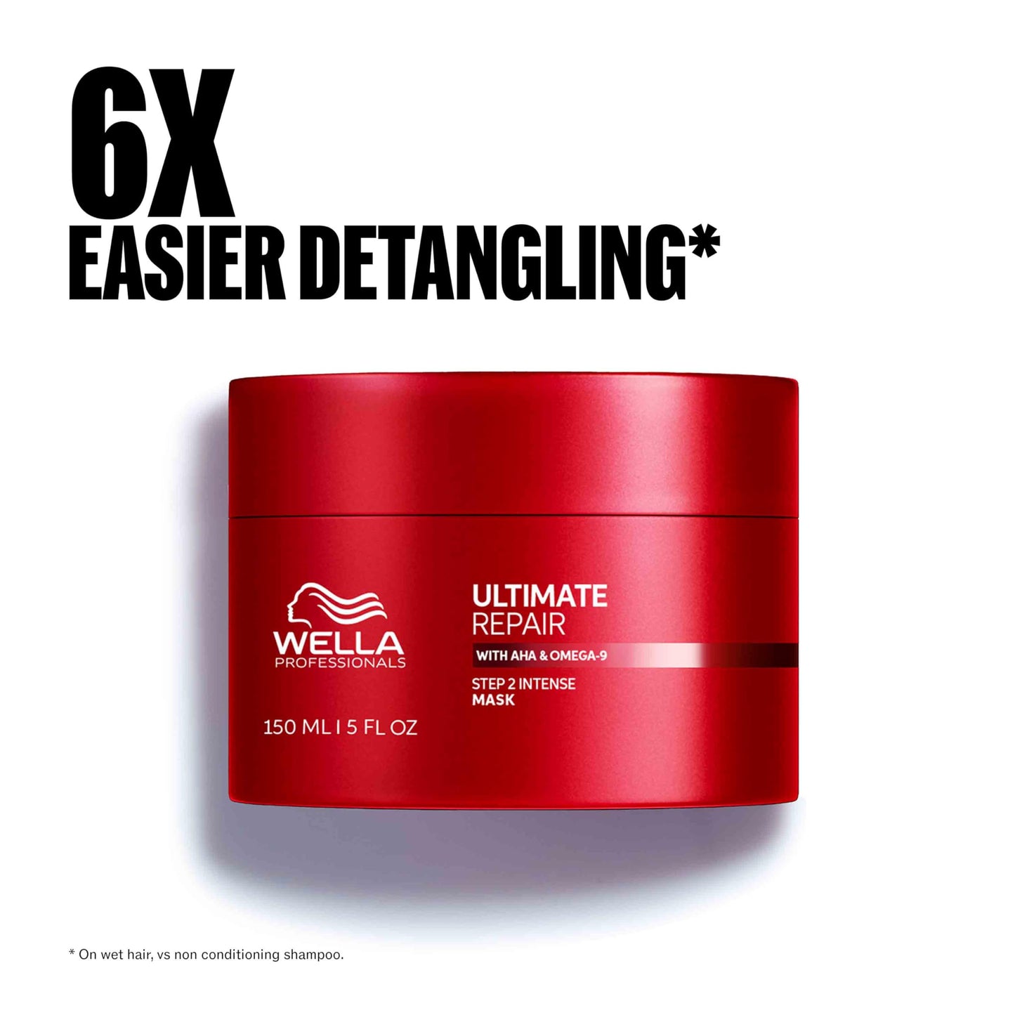 White Smoke Wella Professionals ULTIMATE REPAIR Mask for Damage Hair | Deeply Nourishing | Strengthens & Smooths | 5 Fl Oz - Packaging May Vary
