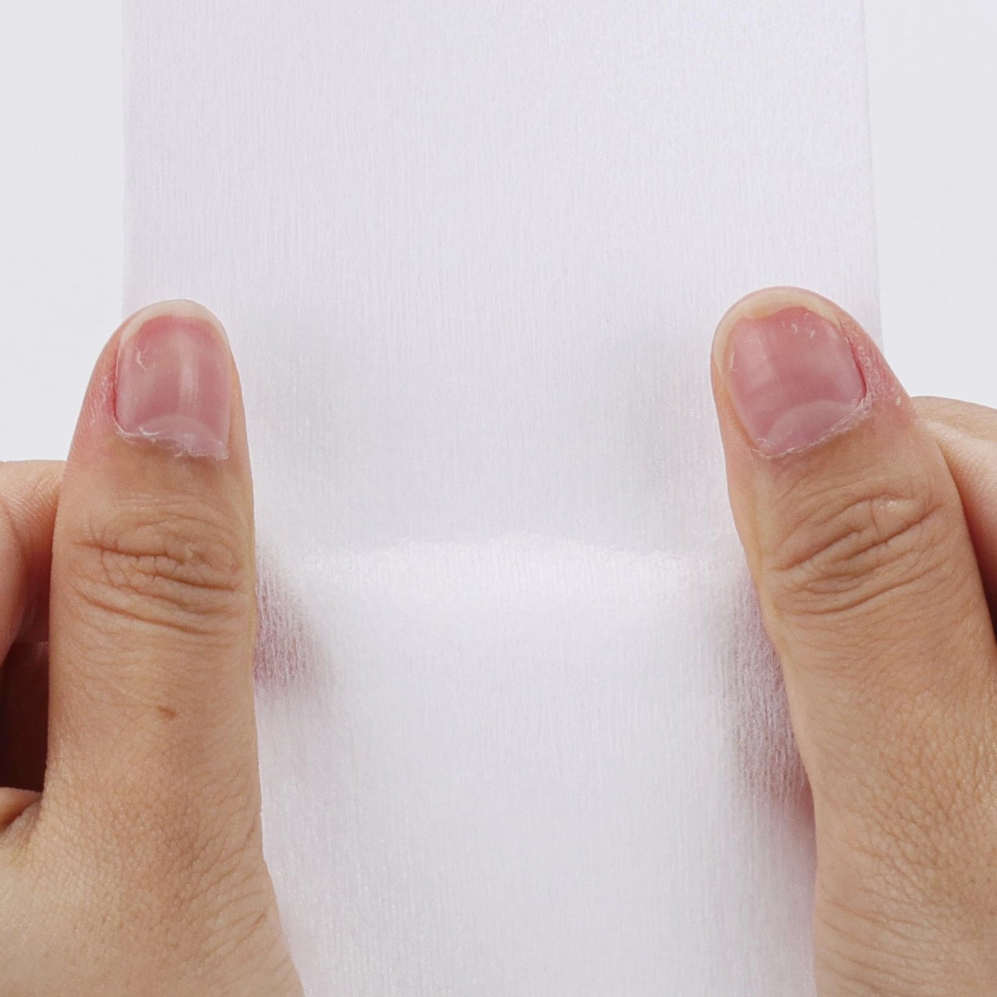 Light Gray 500Pcs Non Woven Wax Strips Soft Waxing Paper Sheets for Body Facial Hair Removal (7.8" x 2.8" and 3.9" x 1.5")
