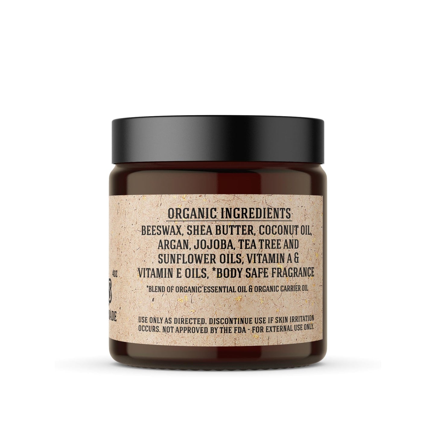 Dark Gray Johnny Slicks Water Based Pomade | Strong Hold, High Shine, All Organic Styling for Men | Promotes Healthy Hair Growth & Helps Hydrate Dry Skin (Rugged, 4 Ounce) US Made, Veteran Owned