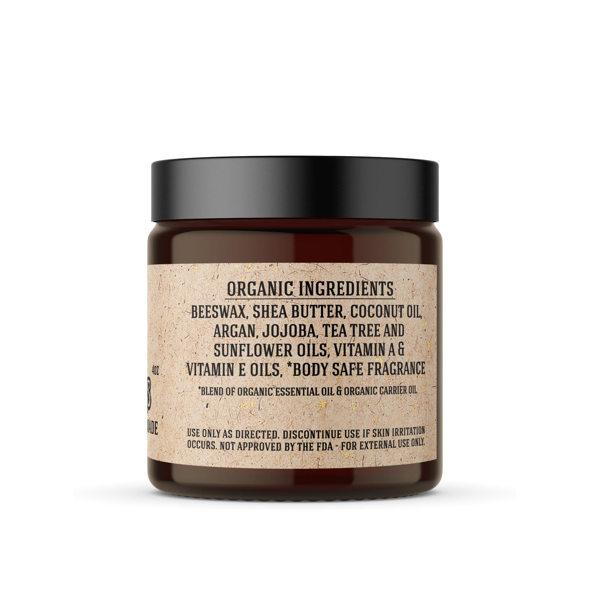 Dark Gray Johnny Slicks Water Based Pomade | Strong Hold, High Shine, All Organic Styling for Men | Promotes Healthy Hair Growth & Helps Hydrate Dry Skin (Rugged, 4 Ounce) US Made, Veteran Owned