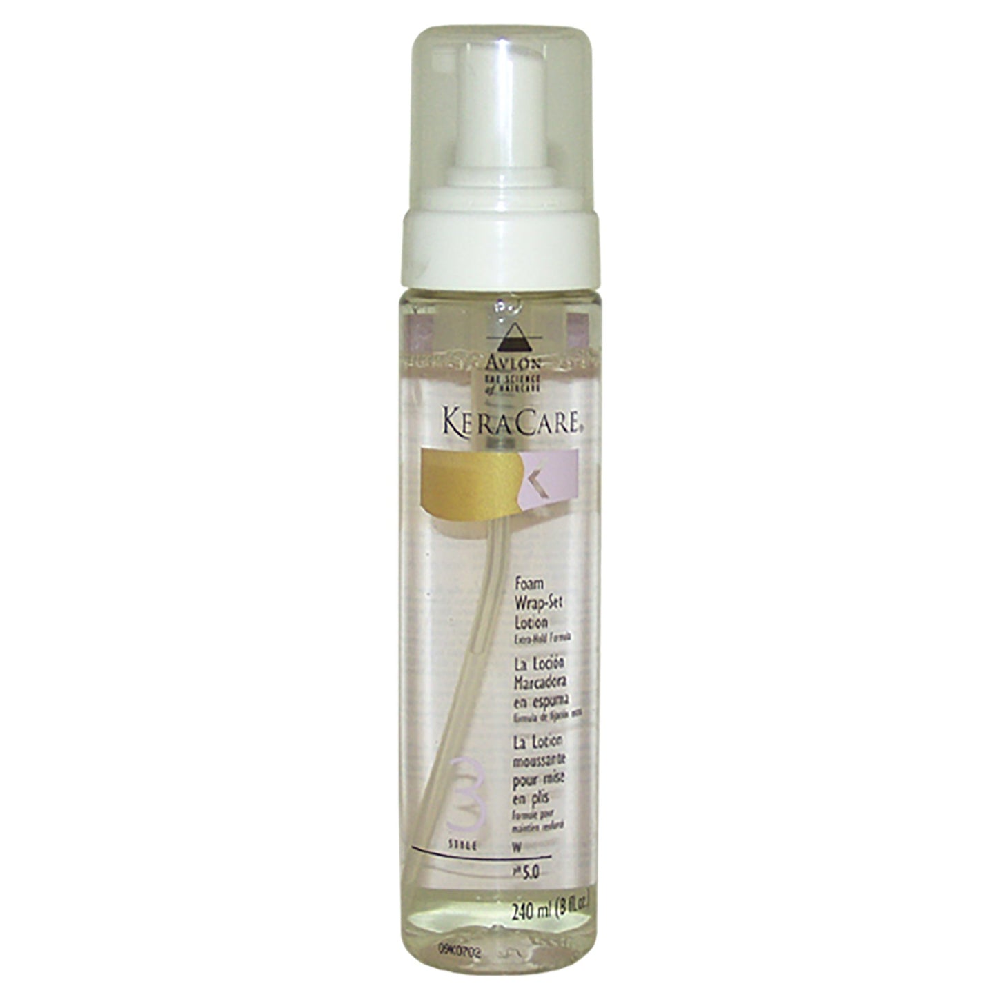 Dark Gray Avlon Foam Wrap-Set Lotion Extra Hold