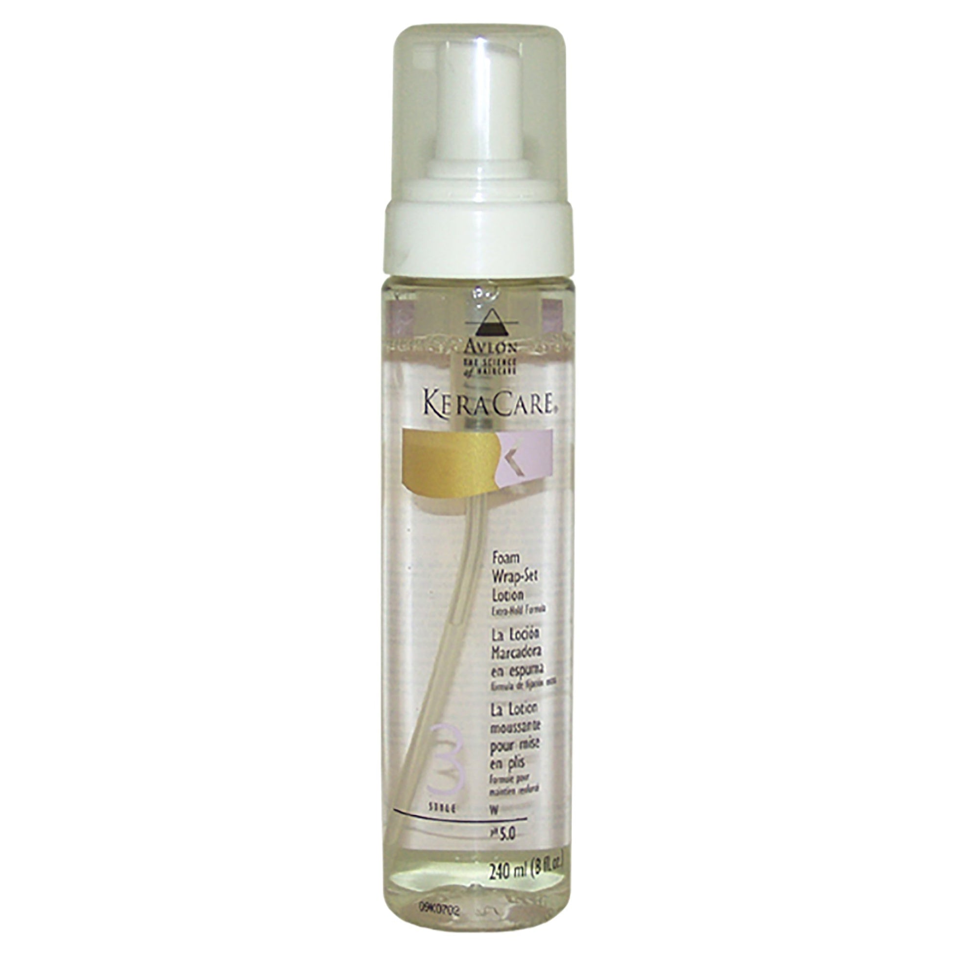 Dark Gray Avlon Foam Wrap-Set Lotion Extra Hold