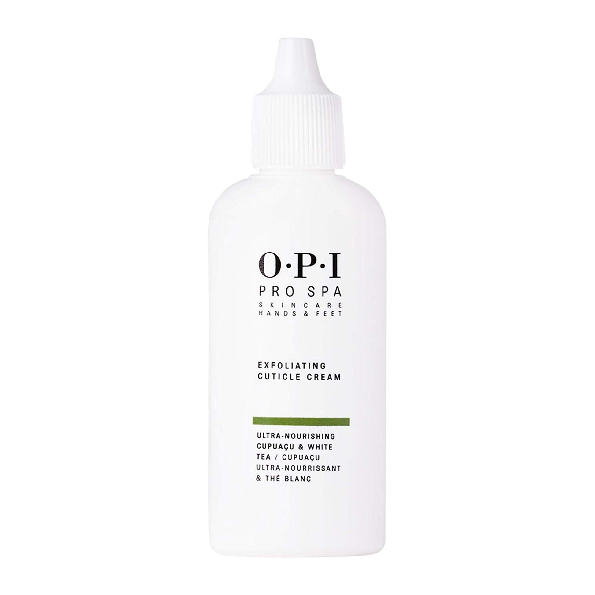 White Smoke OPI ProSpa Exfoliating Cuticle Cream | Cuticle Remover for Nails | Gel Cream Formula for Dry, Rough Hands | 0.9 fl oz