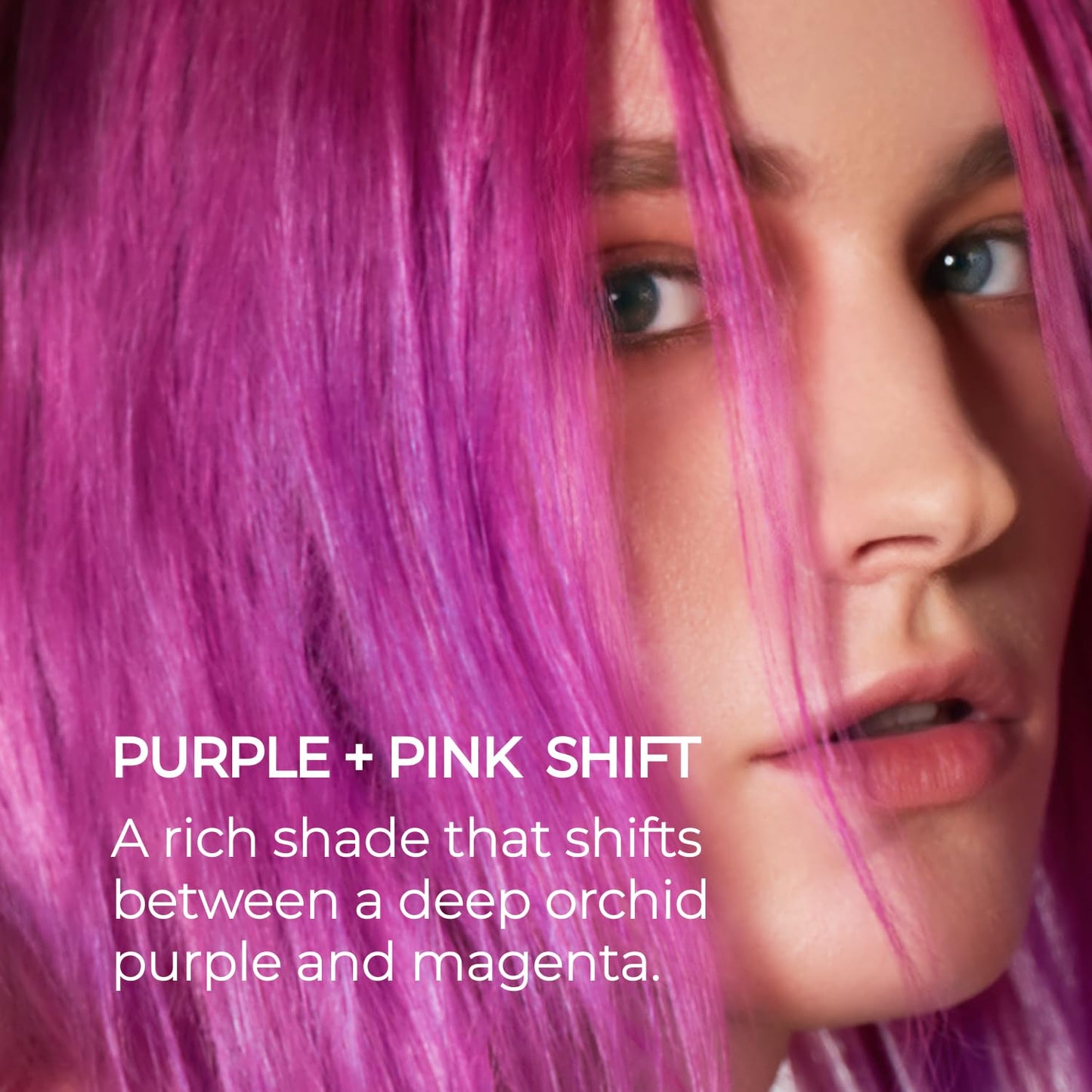 Maroon XMONDO Color Purple + Pink Shade Shift Mask – Semi-Permanent Dye with Bond Booster & Hyaluronic Acid, 8 oz