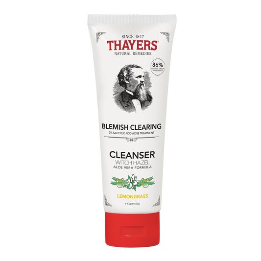 White Smoke THAYERS Witch Hazel Blemish Cleanser, 4 Ounce