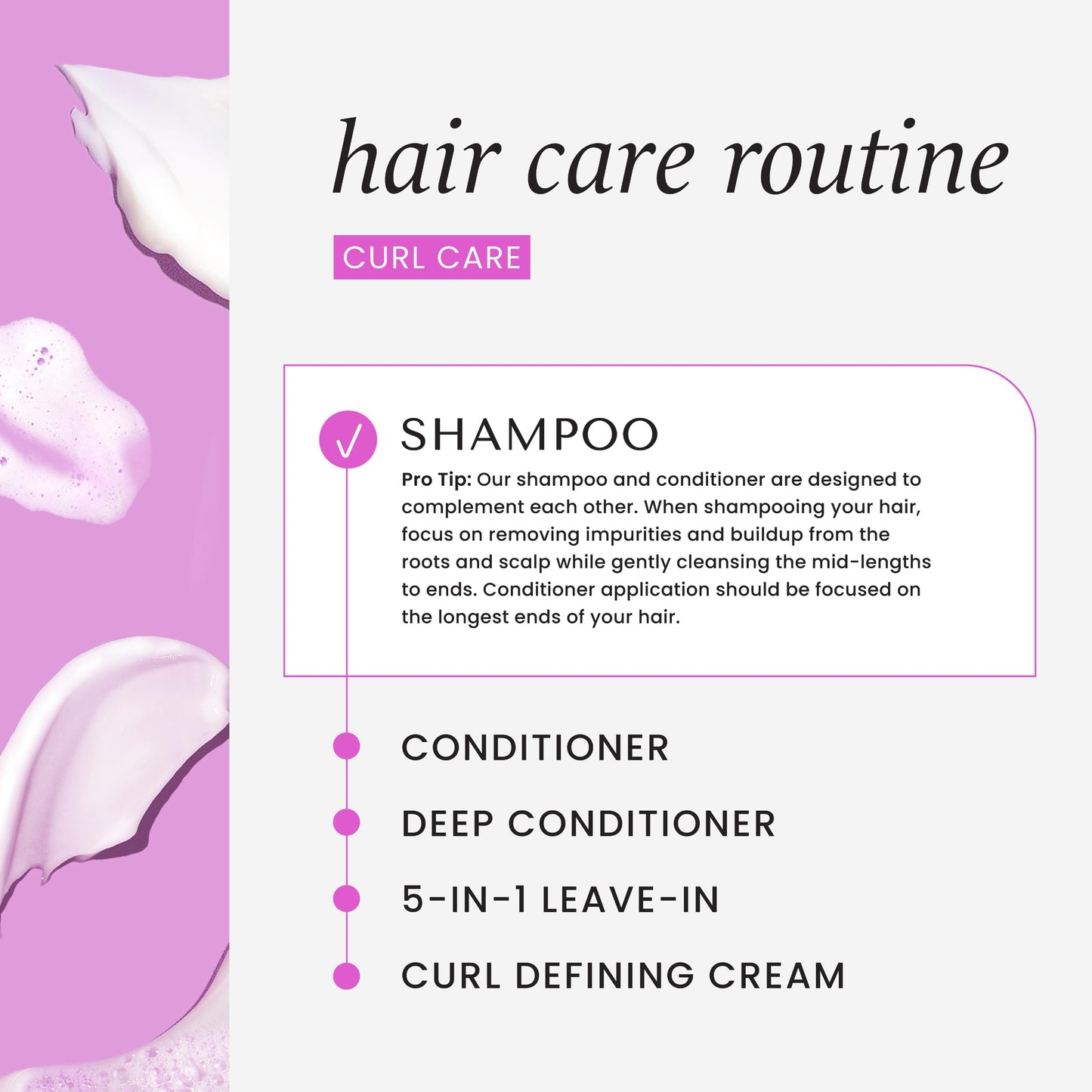 White Smoke HASK Curl Care Shampoo + Conditioner Set with Coconut and Argan Oil | For Curly Hair, Sulfate-Free, Paraben-Free, Gluten-Free, Vegan, Cruelty-Free, Color Safe | 12oz each