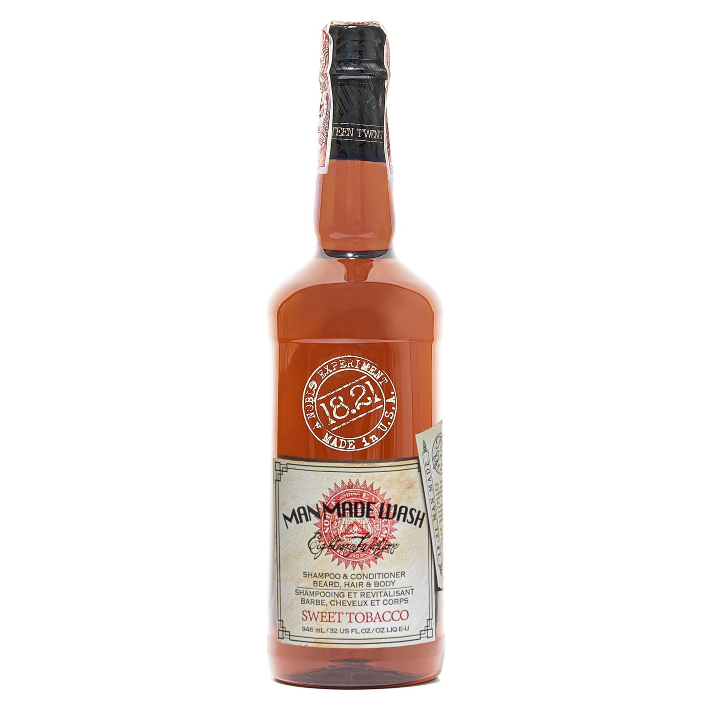 White Smoke 18.21 Man Made Man Made Wash - Sweet Tobacco Men 32 oz