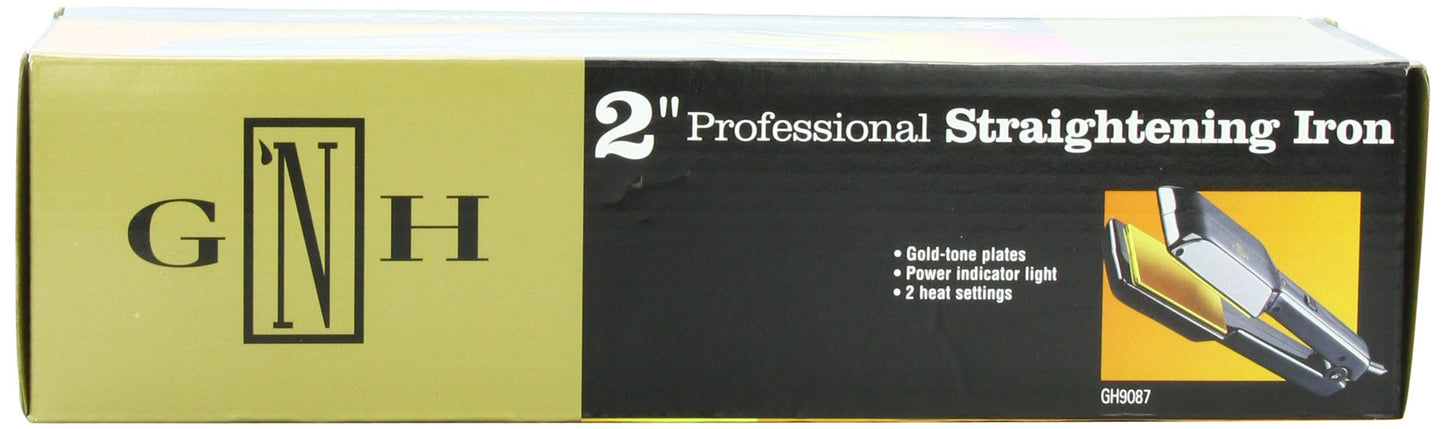 Dark Slate Gray Gold 'N Hot Professional Straightening Iron