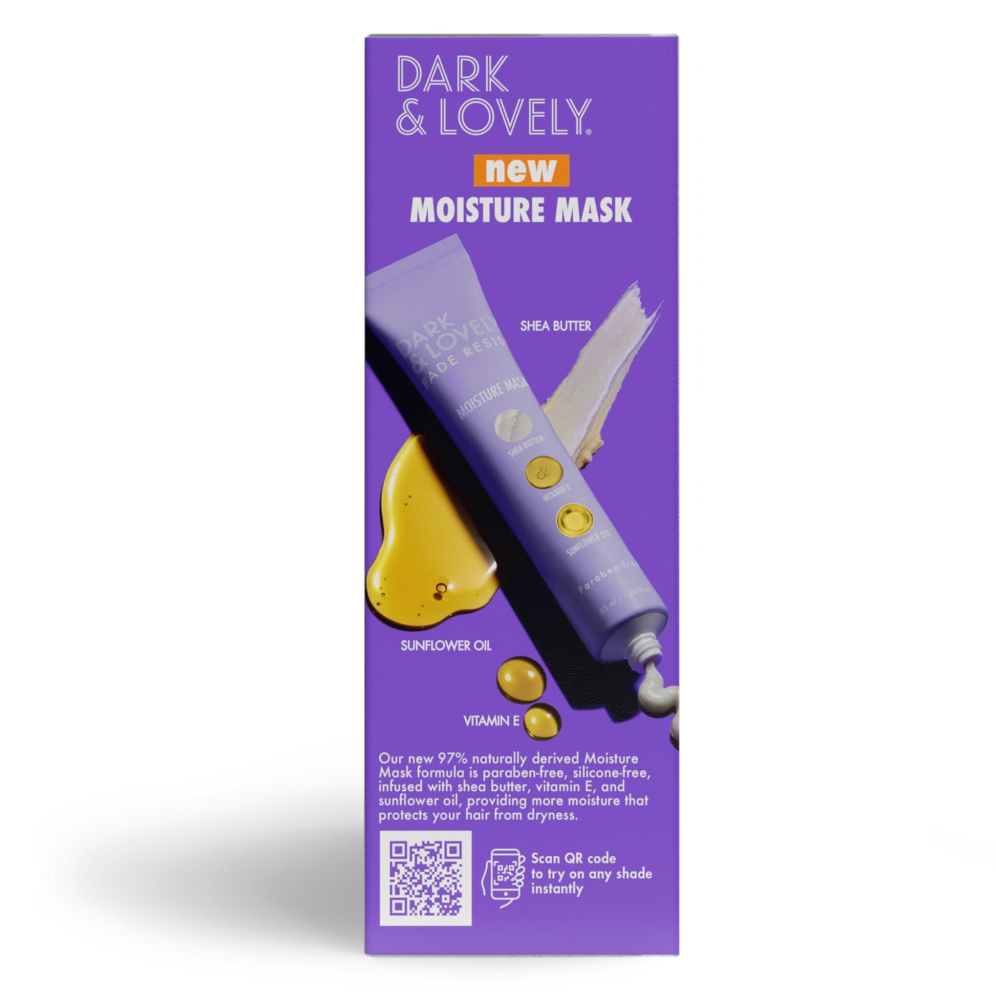 White Smoke SoftSheen-Carson Dark and Lovely Fade Resist Rich Conditioning Color, Natural Black 372