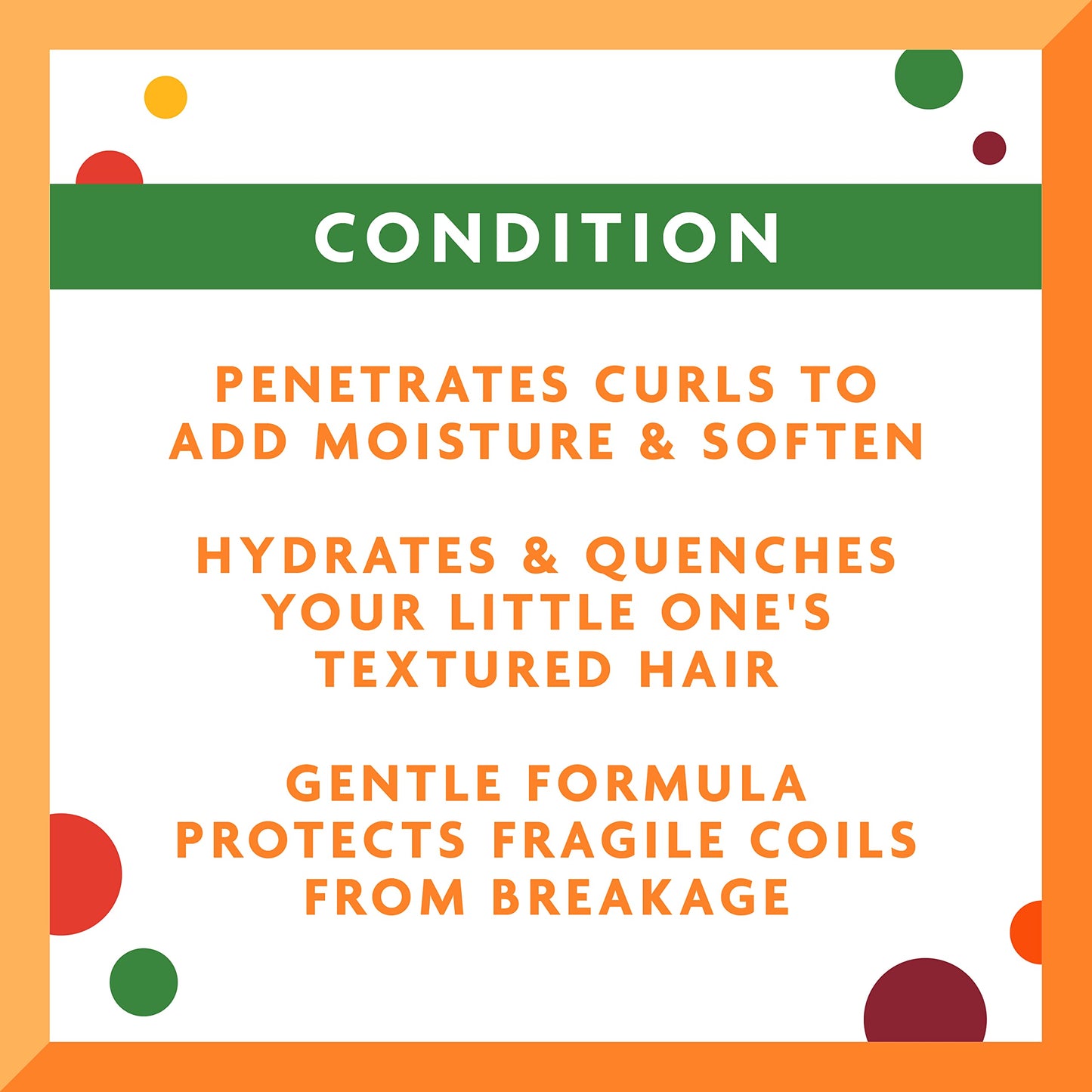 White Smoke Cantu Care for Kids Nourishing Sulfate-free Conditioner with Shea Butter, 8 fl oz (Pack of 3)