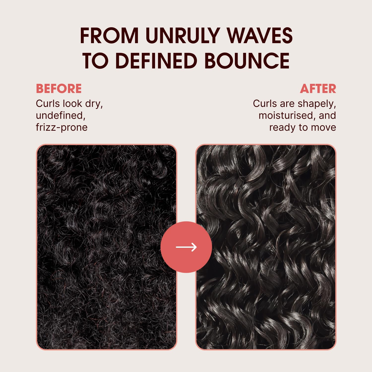 Black One 'n Only Defining Curl Cream with Argan Oil, Leave-in Conditioning Cream, Defines and Leaves Strong Curly Hair, Enhances Shine and Hydrates Without Sticky Residue, 9.8 Ounces (3 Pack)