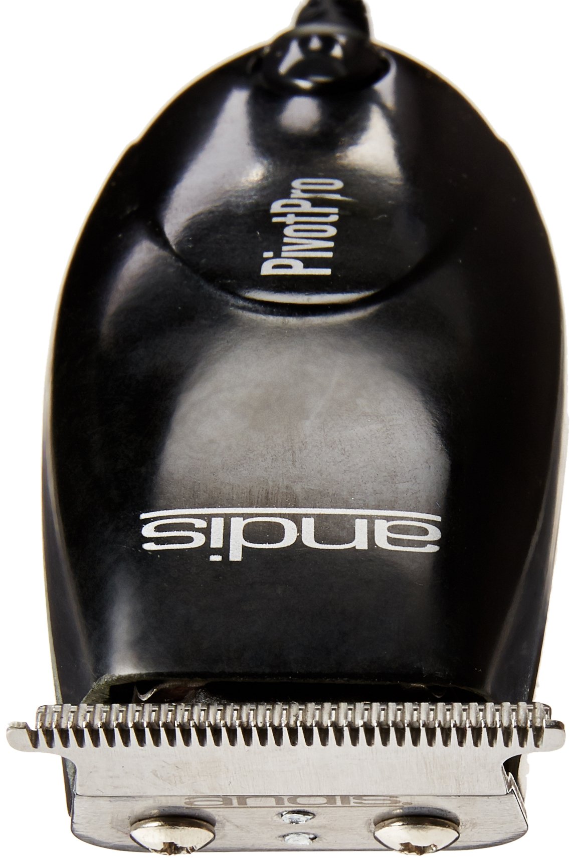 White Smoke Andis 23475 Professional PivotPro Beard & Hair Trimmer with Carbon Steel T-Blade – Black, Pack of 1