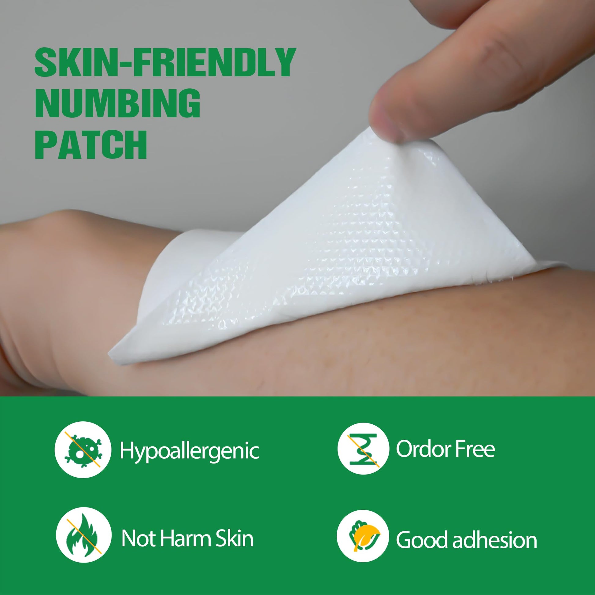 Sea Green CARELAND 4% Lidocaine Patches 36 Count Pain Relief Patches Maximum Strength lidocaine, Back Pain Relief Products, for Neck Knee Joint Pain Nerve Shoulder Pain Relief
