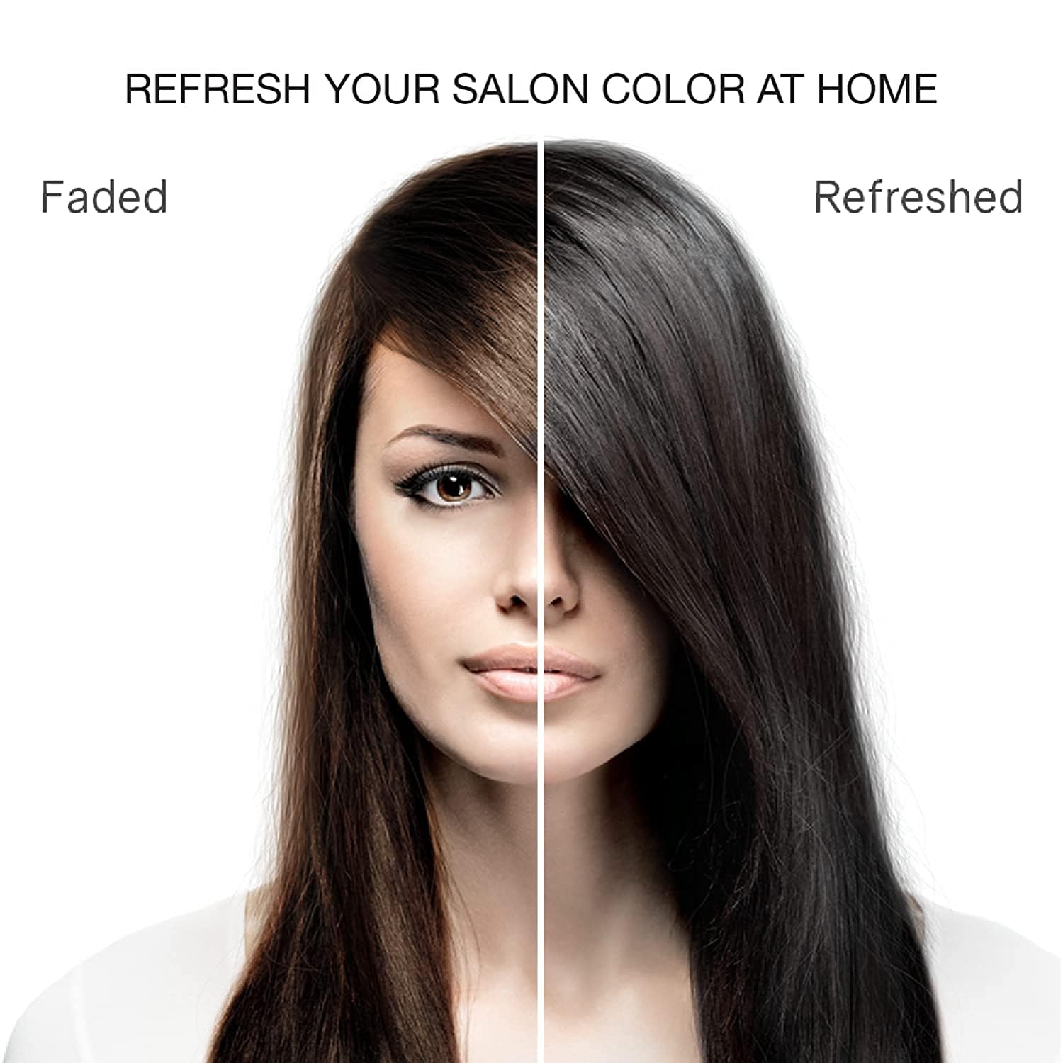 White Smoke Celeb Luxury Gem Lites Duo Color Depositing Colorwash Shampoo & Conditioner Set + Bondfix Bond Rebuilder, Semi Permanent Hair Color, Vegan Hair Dye, Brown Tahitian Pearl
