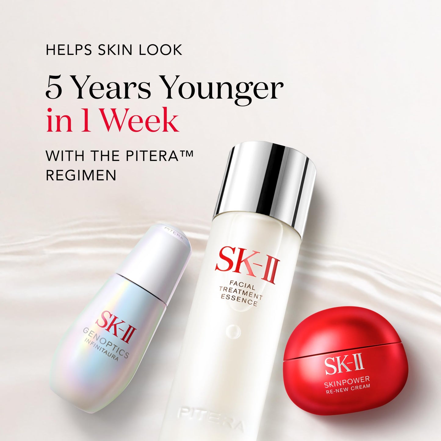 White Smoke SK-II Facial Treatment Essence - Anti-Aging Essence Skincare to Help Reduce the Appearance of Fine Lines & Wrinkles - Visibly Refines Texture & Improves Firmness & Dark Spots (2.5 oz)