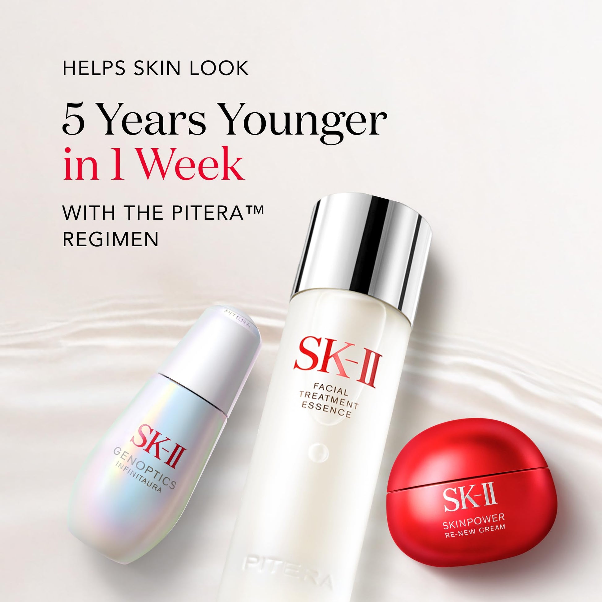 White Smoke SK-II Facial Treatment Essence - Anti-Aging Essence Skincare to Help Reduce the Appearance of Fine Lines & Wrinkles - Visibly Refines Texture & Improves Firmness & Dark Spots (2.5 oz)
