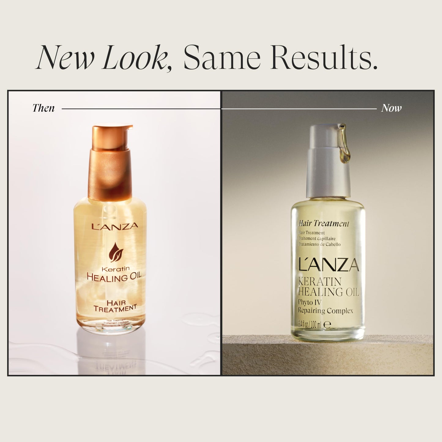 Lavender L'ANZA Keratin Healing Oil Hair Treatment, Hair Oil Revives & Nourishes Dry Damaged Hair & Scalp, Sulfate Free with Phyto IV Complex, Cruelty Free Volumizing Hair Care with UV Protection