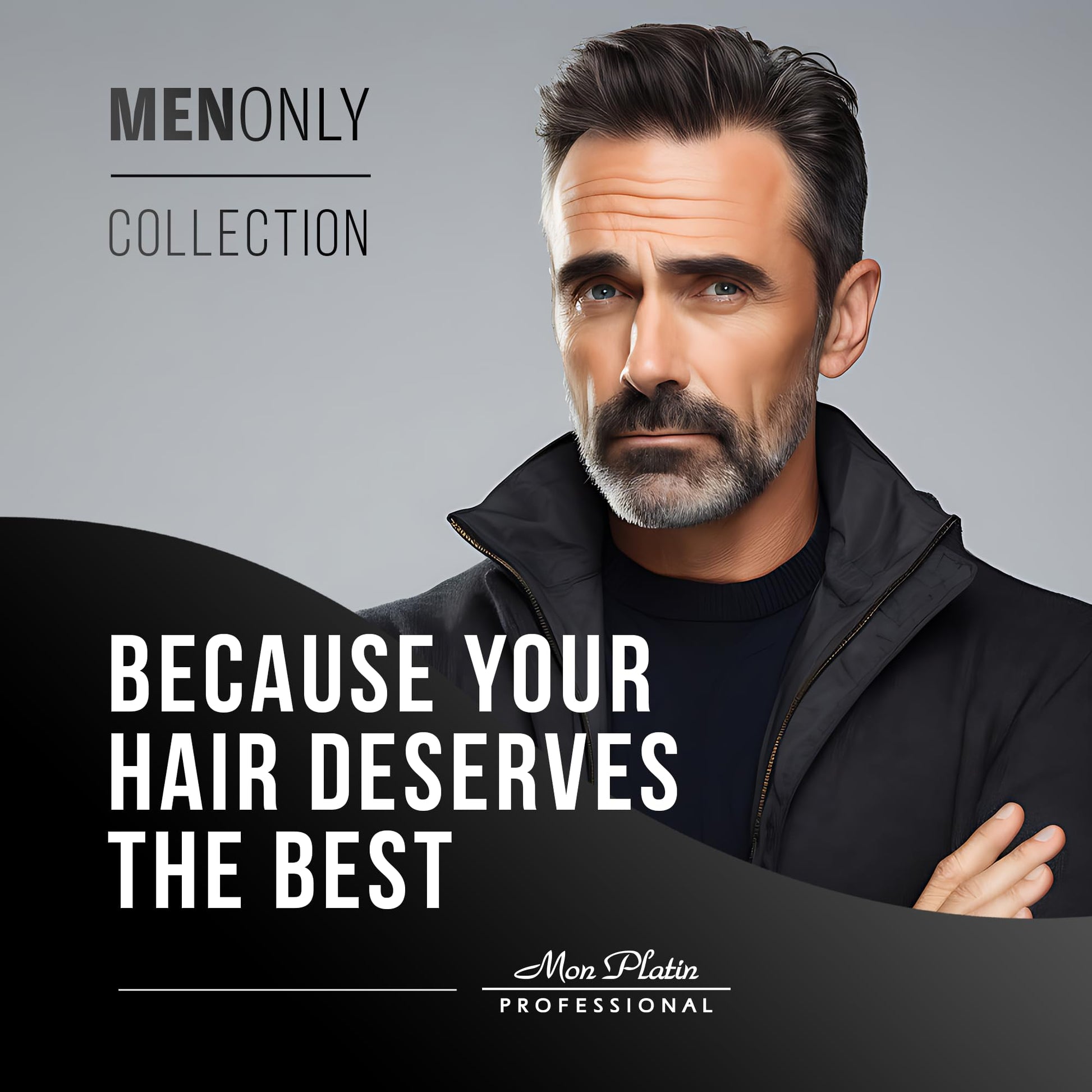 Black Mon Platin Men Only Fresh Hair Coloring Cream For Men