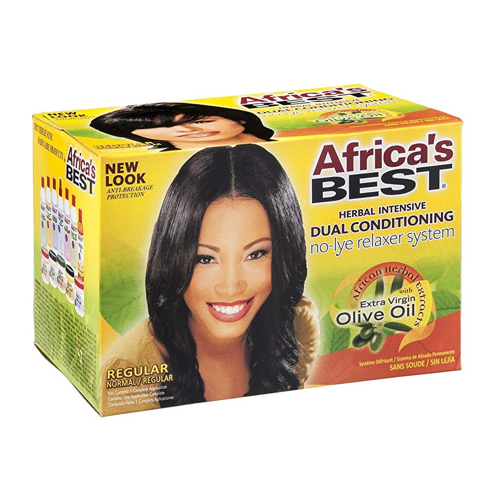 White Smoke Africas Best Regular Relaxer Kit,