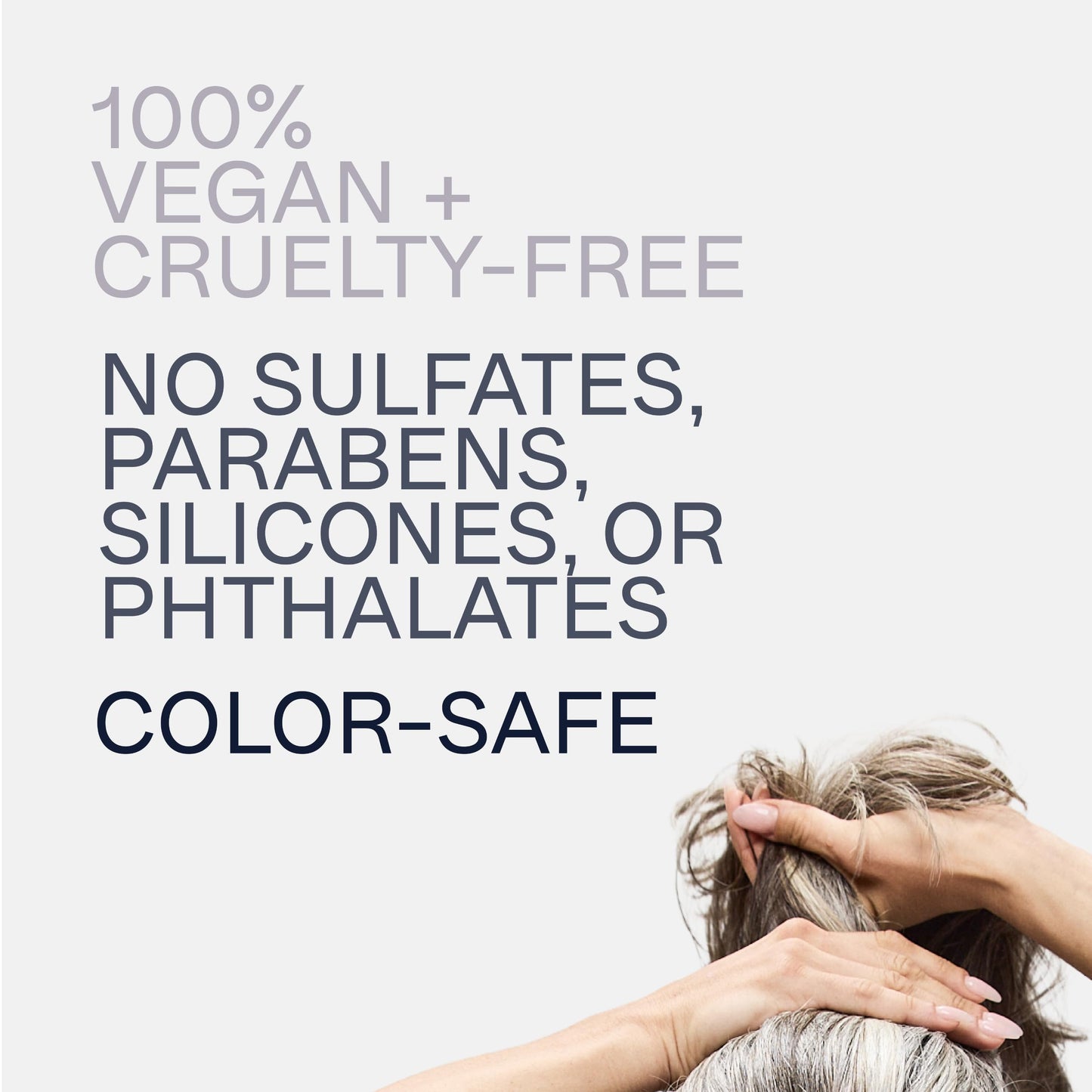 White Smoke Jhirmack Silver Brightening Purple Shampoo and Conditioner Set for all types of silver, grey, and blonde hair