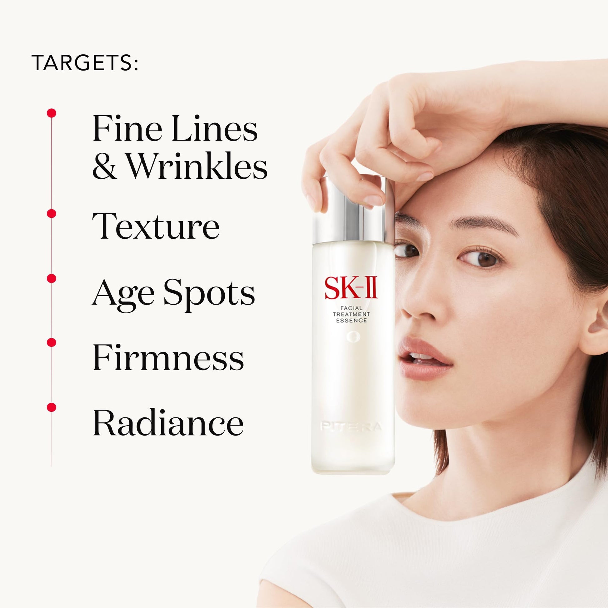 White Smoke SK-II Facial Treatment Essence - Anti-Aging Essence Skincare to Help Reduce the Appearance of Fine Lines & Wrinkles - Visibly Refines Texture & Improves Firmness & Dark Spots (2.5 oz)