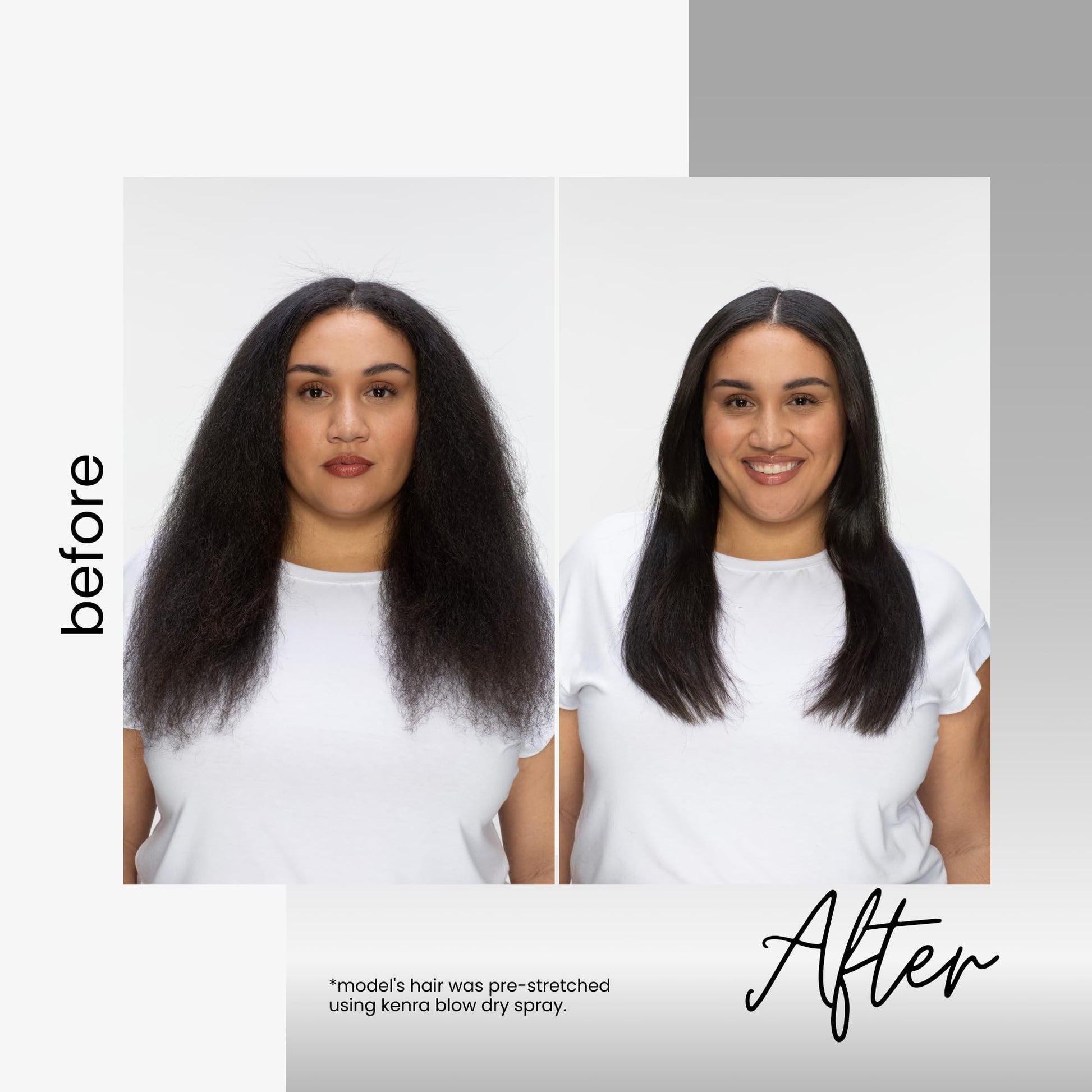 White Smoke Kenra Platinum Silkening Heat Crème | Brilliant Shine Thermal Styler | Reduces Hot Tool Passes by 50% | Prevents Breakage & Improve Manageability | Heat Protectant | All Hair Types | 3.4 fl. Oz
