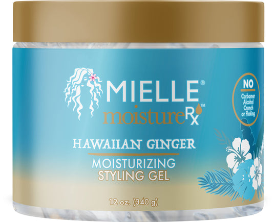 Sky Blue Moisture RX, Moisturizing Styling Gel, Hawaiian Ginger, 12 oz (340 g), Mielle