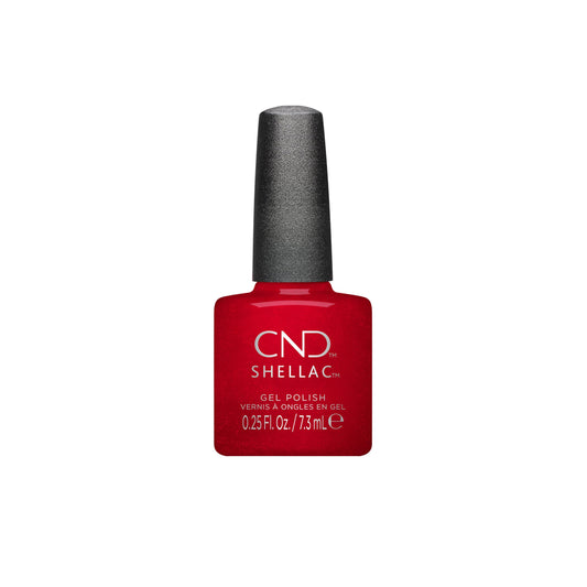 White Smoke CND Shellac Gel Nail Polish, Long-lasting Nail Paint Color with Curve-hugging Brush, 119 Hollywood, 0.25 fl oz