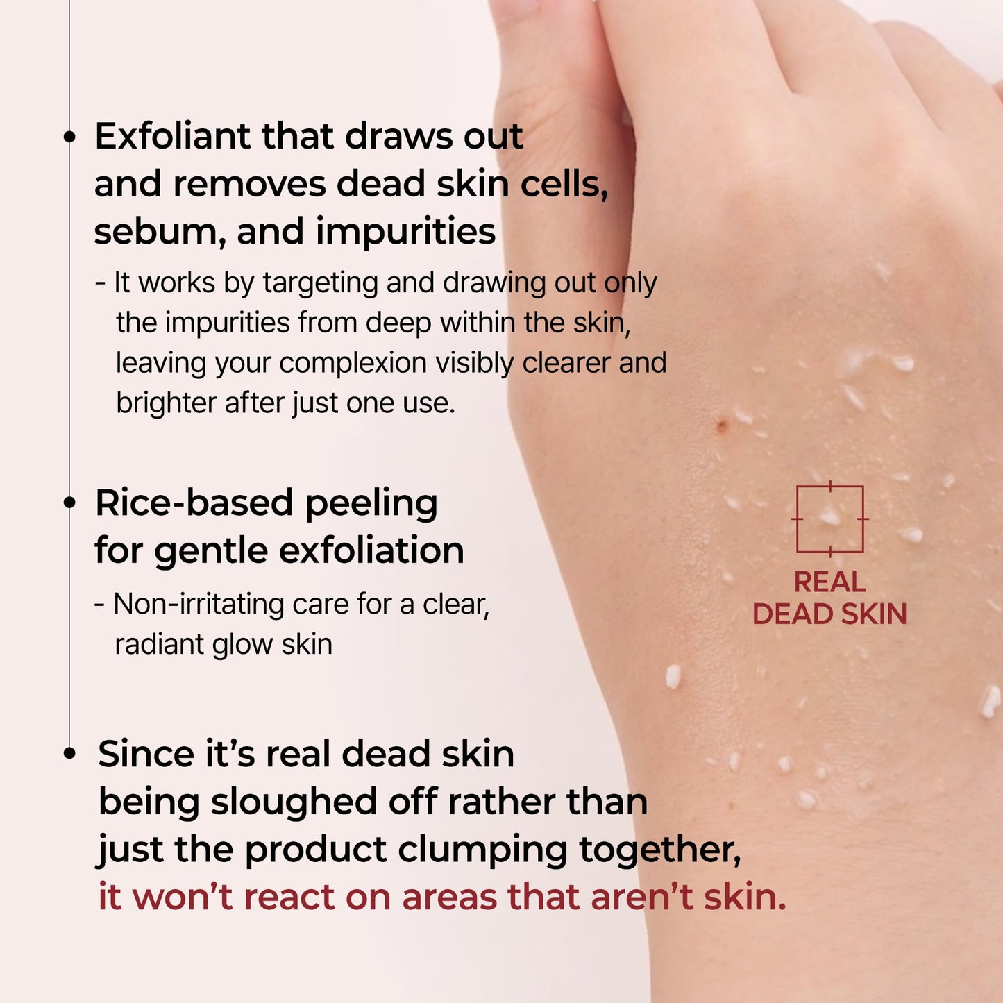 Misty Rose Dr.Melaxin Peel Shot Glow White Rice Peeling Ampoule with Rice Extract & AHA BHA, Brightening & Gentle Exfoliating Serum for Sebum Control, Niacinamide & Hyaluronic Acid, Korean Skincare, 2.71 fl.oz
