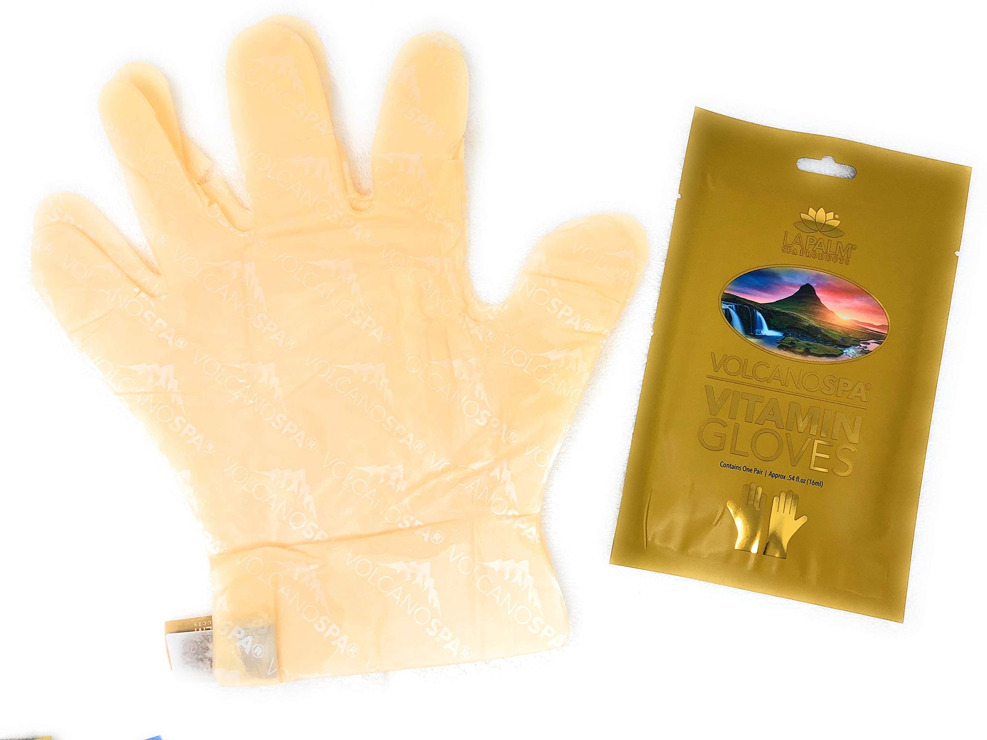 White Smoke La Palm Volcano Spa Vitamin Gloves Hand Mask (6 Pairs)