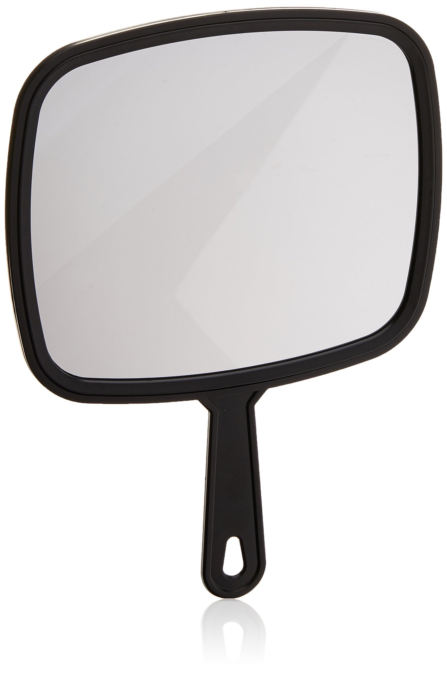 White Smoke Soft 'n Style Make-Up Mirror 8" X 9" Black (SNS-11BK)