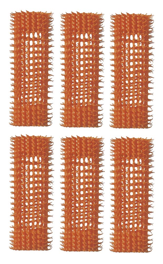 Seashell Olivia Garden Jet Set EZ Grip Self-Gripping Curlers - Hair Rollers for Setting or Perming - Style Curls and Waves, 1 1/16" - 6 Count