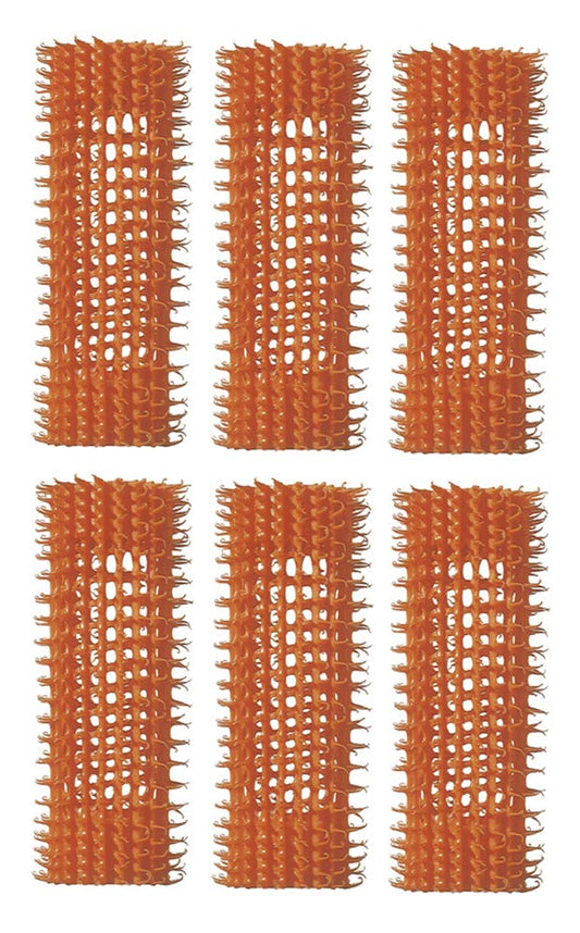 Seashell Olivia Garden Jet Set EZ Grip Self-Gripping Curlers - Hair Rollers for Setting or Perming - Style Curls and Waves, 1 1/16" - 6 Count