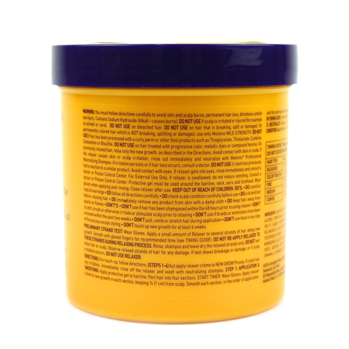 Dark Goldenrod Motions Professional Hair Relaxer Smooth & Silken Super, 15oz, 15 Oz