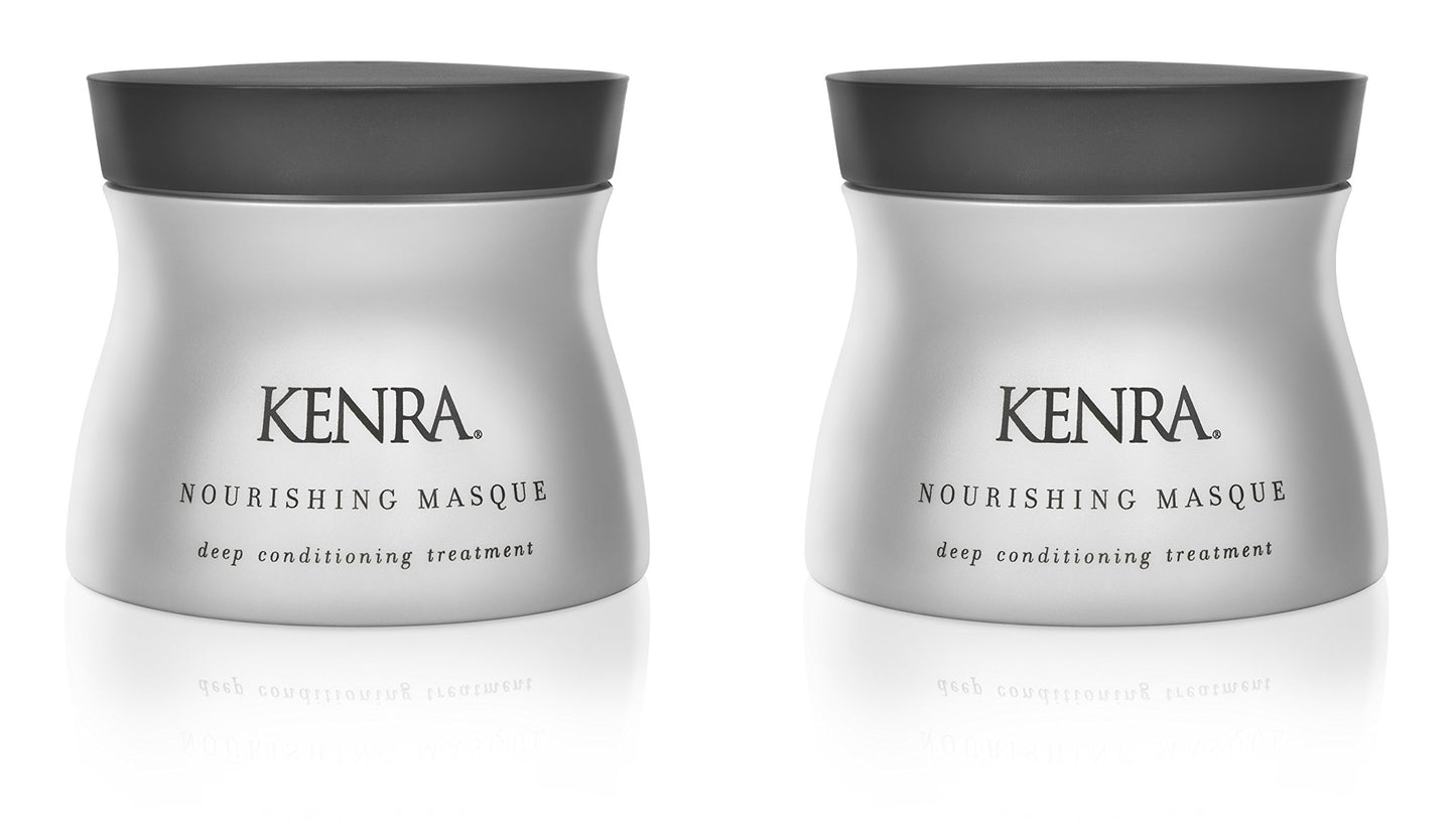 White Smoke Kenra Nourishing Masque | Deep Conditioning Treatment | Replenishes Moisture & Conditions | Repairs & Rejuvenates Dry, Damaged Hair | Provides Radiant Shine| All Hair Types | 5.1 fl. Oz (2-Pack)