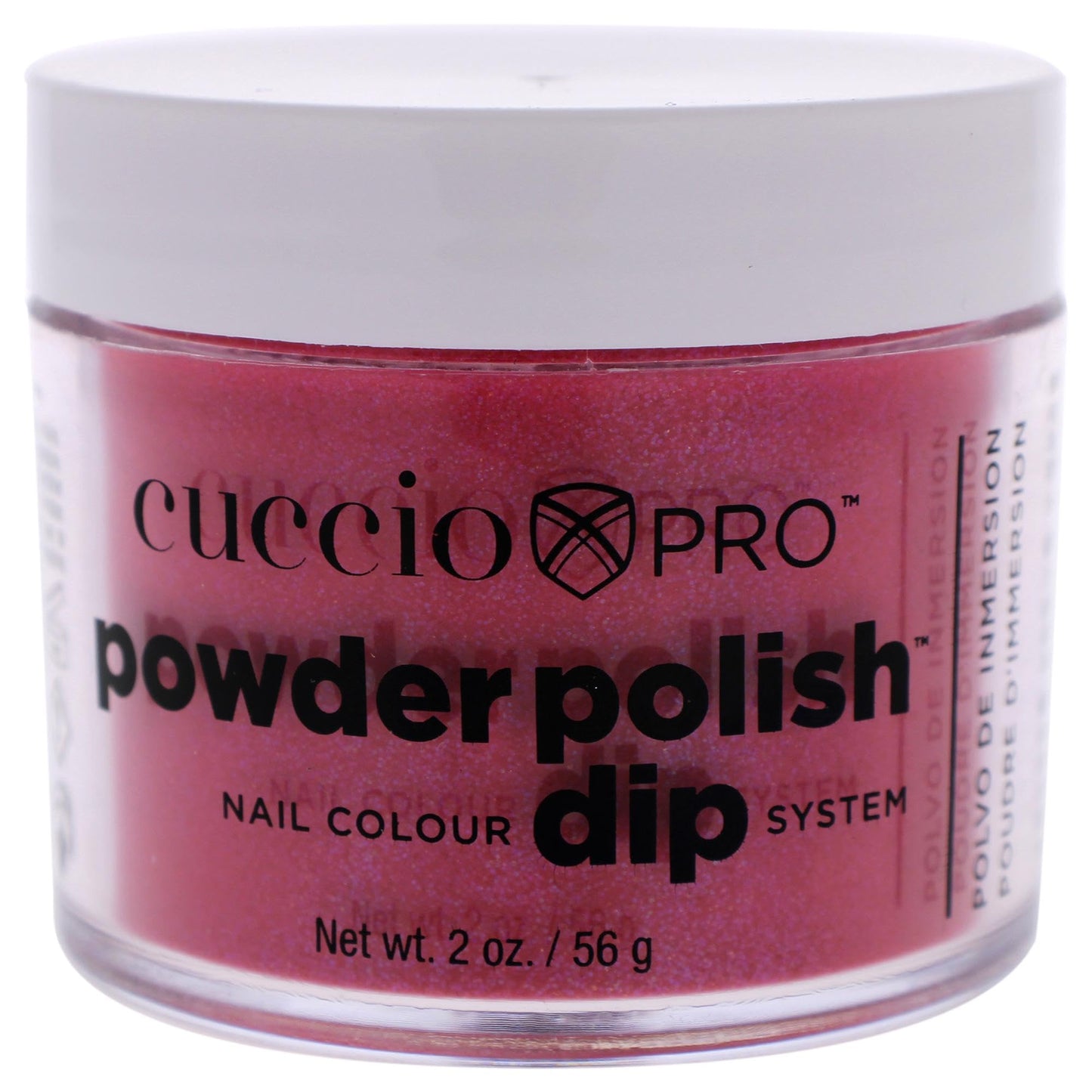 Gray Cuccio Pro Powder Polish Dip - 3,2,1 Kiss - Nail Lacquer for Manicures & Pedicures, Easy & Fast Application/Removal - No LED/UV Light Needed - Non-Toxic, Odorless, Highly Pigmented - 2 oz