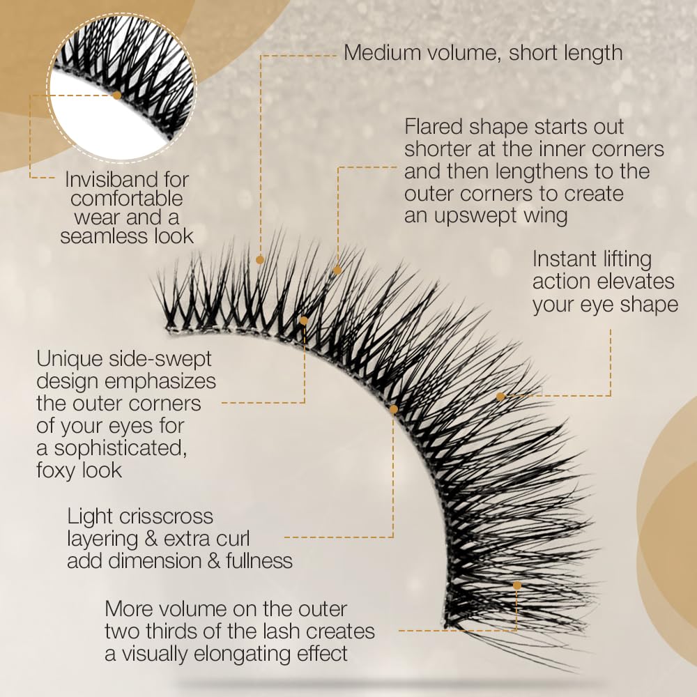 Light Gray Ardell Insta-Lift Wishful Lashes