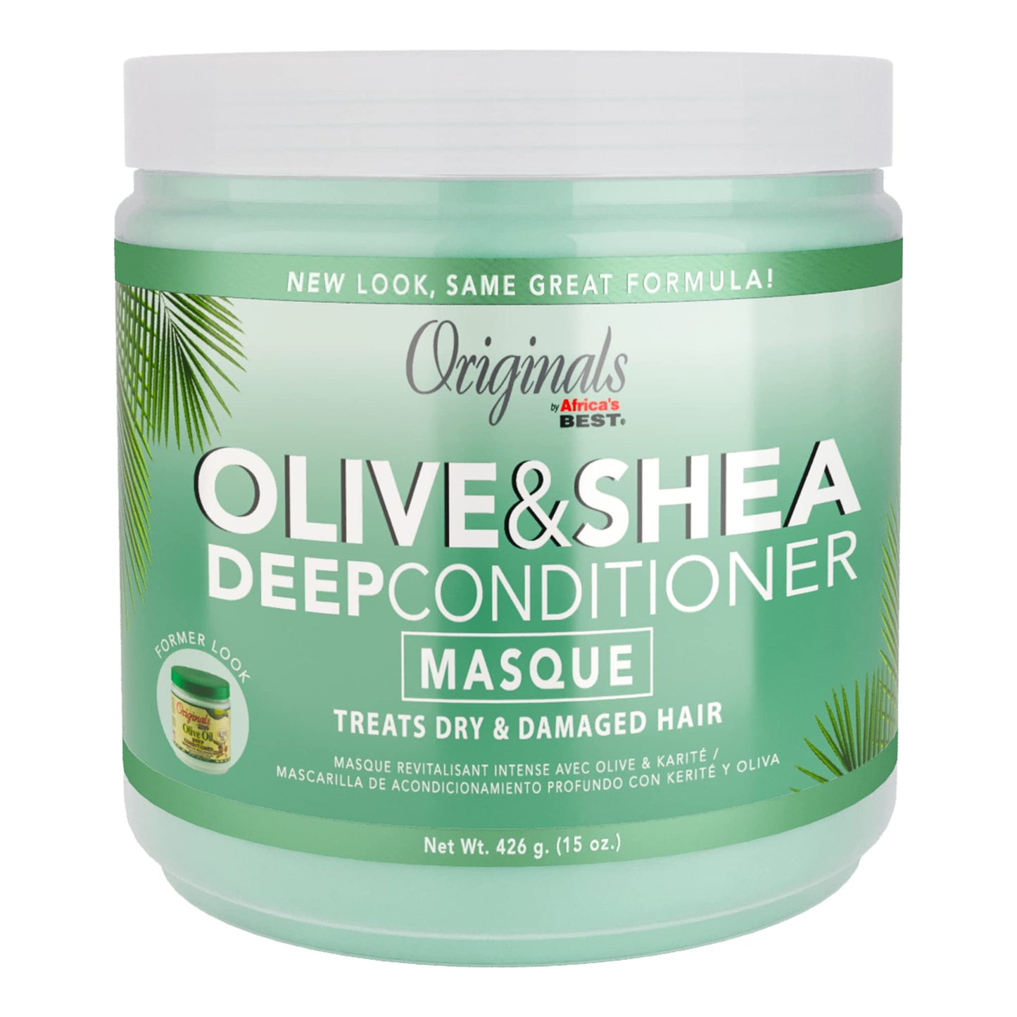 Gray Originals by Africa's Best Wash Day Deluxe Bundle Includes: Olive & Shea Shampoo & Conditioner, Olive & Shea Leave In Conditioner, Olive & Clove Oil Therapy, Olive & Aloe Foam Wrap Lotion