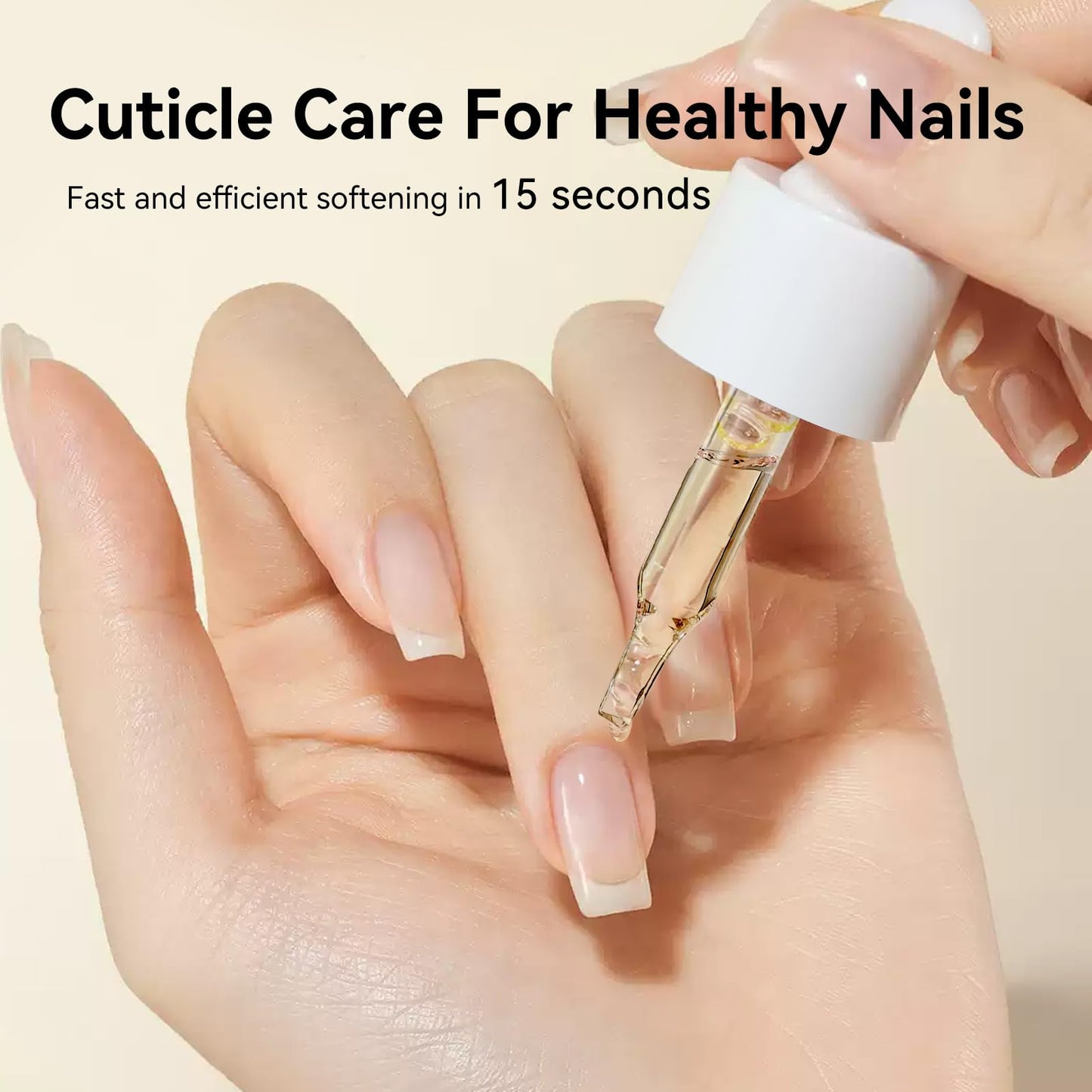 Wheat Born Pretty Cuticle Remover,20ML Professional Cuticle Softener & Remover for Hand,Foot & Nail Care,Nourishing & Moisturizing Dry Cuticles,Salon Quality Manicure & Pedicure Supplies