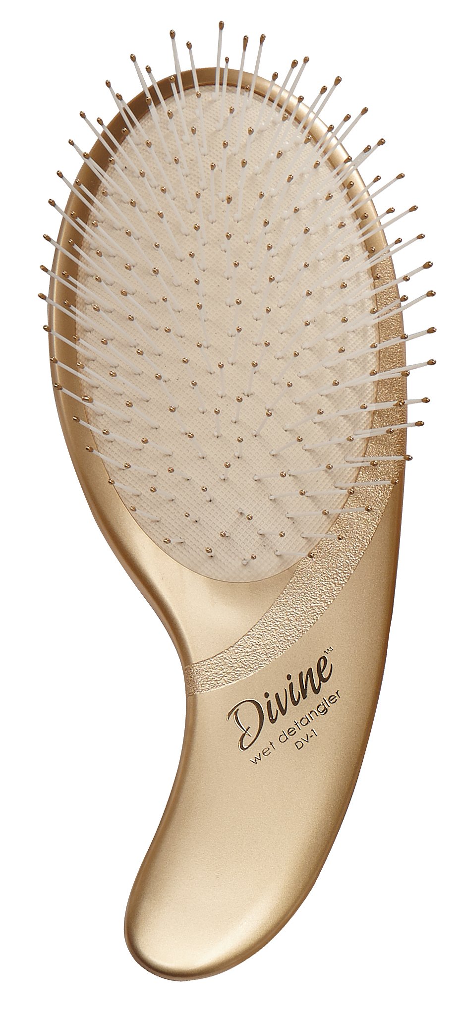 White Smoke Olivia Garden Divine Paddle Brush for Women and Men - Professional Hair Brush for Thick and Fine Hair - Ideal for Straight, Wavy, and Curly Hair - Ergonomic Design