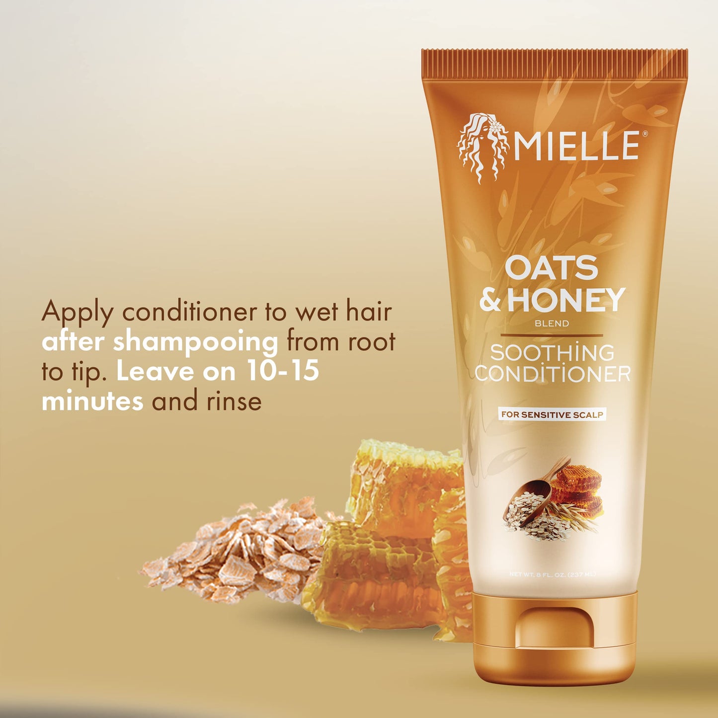 Dark Khaki Mielle Organics Oats & Honey Soothing Conditioner