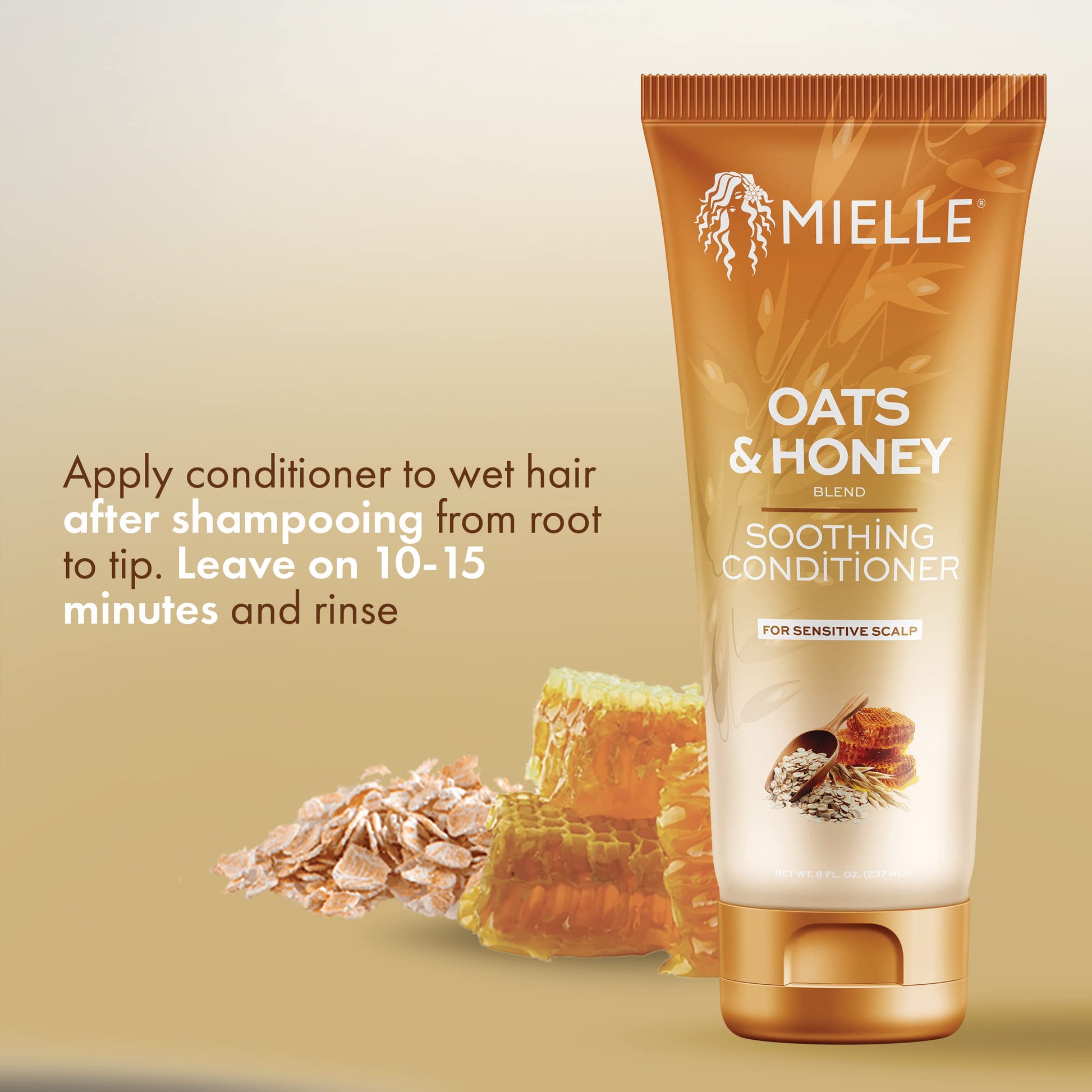 Dark Khaki Mielle Organics Oats & Honey Soothing Conditioner