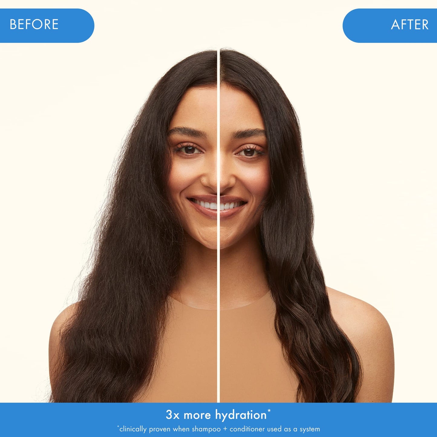Seashell amika hydro dream hair routine trial set