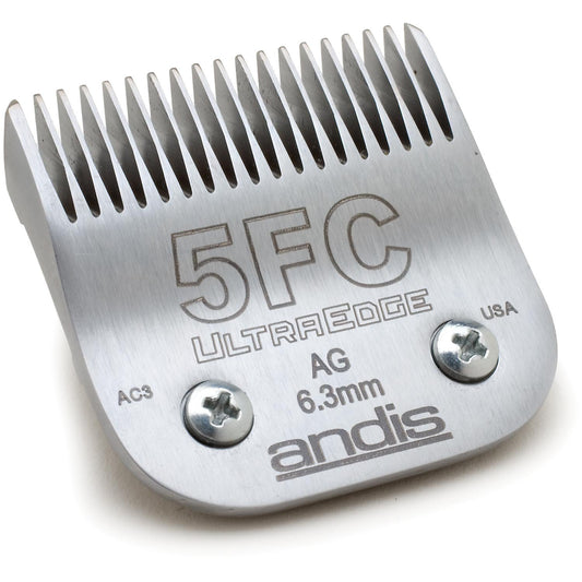 White Smoke Andis – 64122, Ultra Edge Detachable Dog Clipper Blade – Equipped with Stainless Steel for Precision Trimming, Fits Motor-Driven Trimmer – for Pet’s Fast Touch-Ups & Full Grooming.