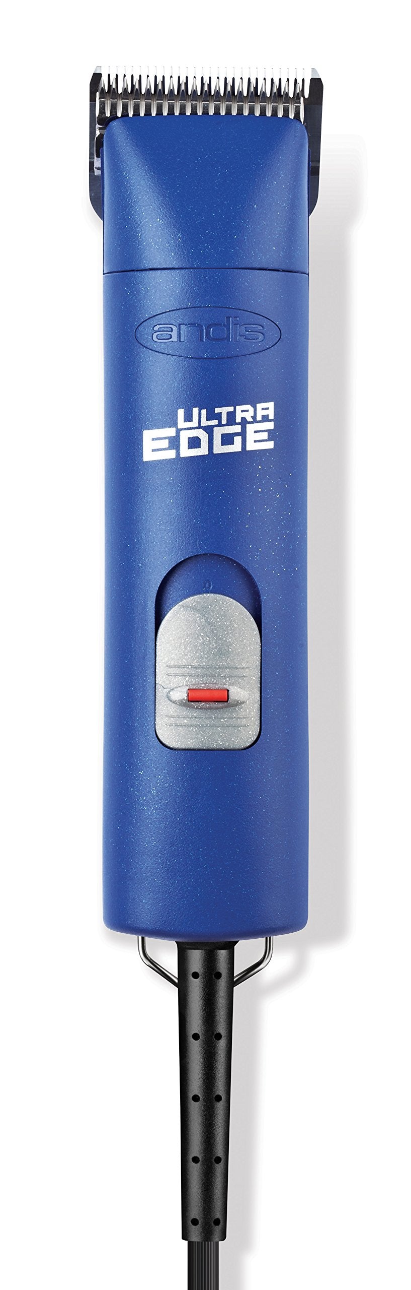 White Smoke Andis – 23275, Ultra Edge Detachable Blade Clipper - Super 2-Speed Rotary Motor with Minimal Noise, 3400-4400 Strokes per Minute, Includes 14-Inch Heavy-Duty Cord – for Dogs, Coats & Breeds, Blue