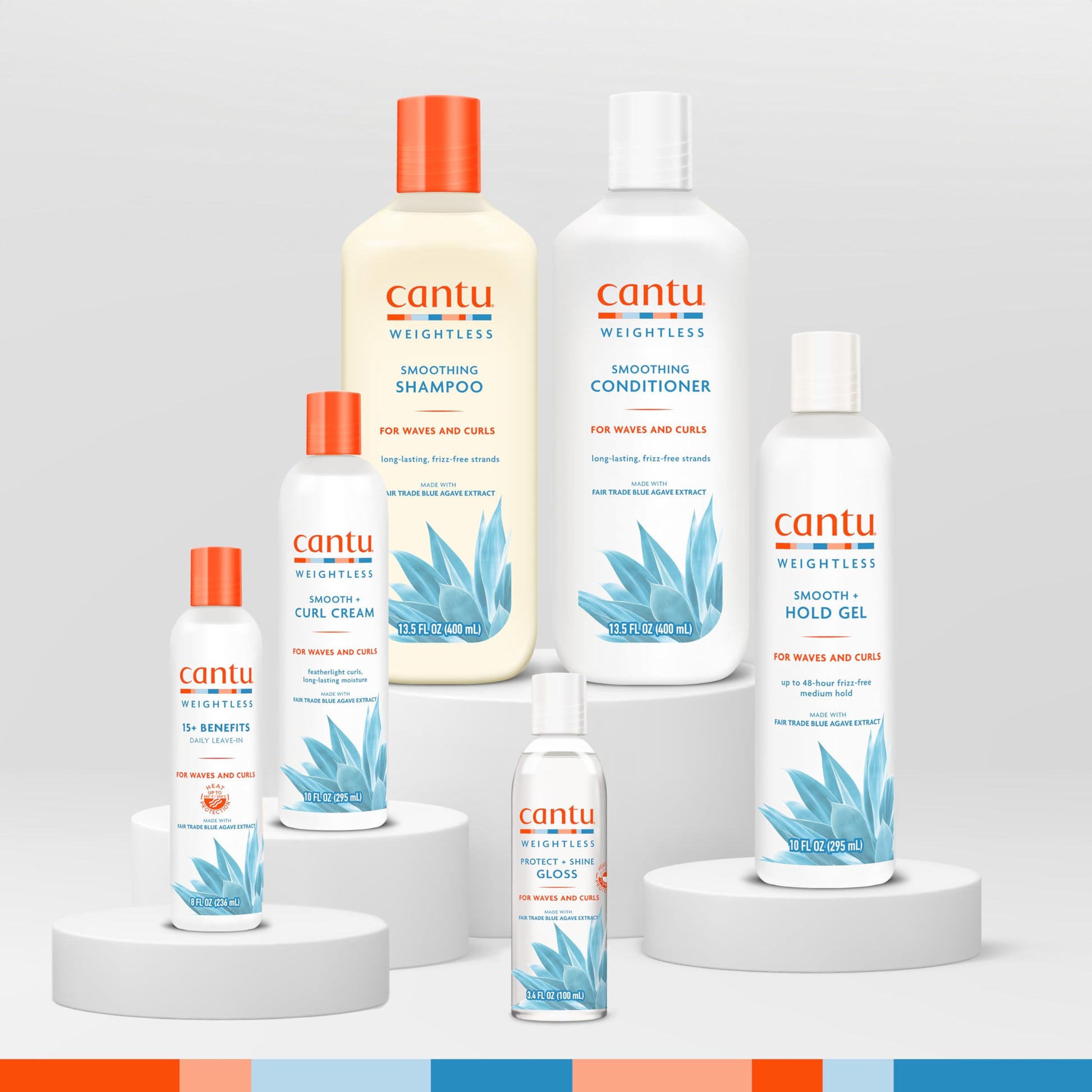 Light Gray Cantu Weightless Daily Leave-In Cream, 8 fl oz