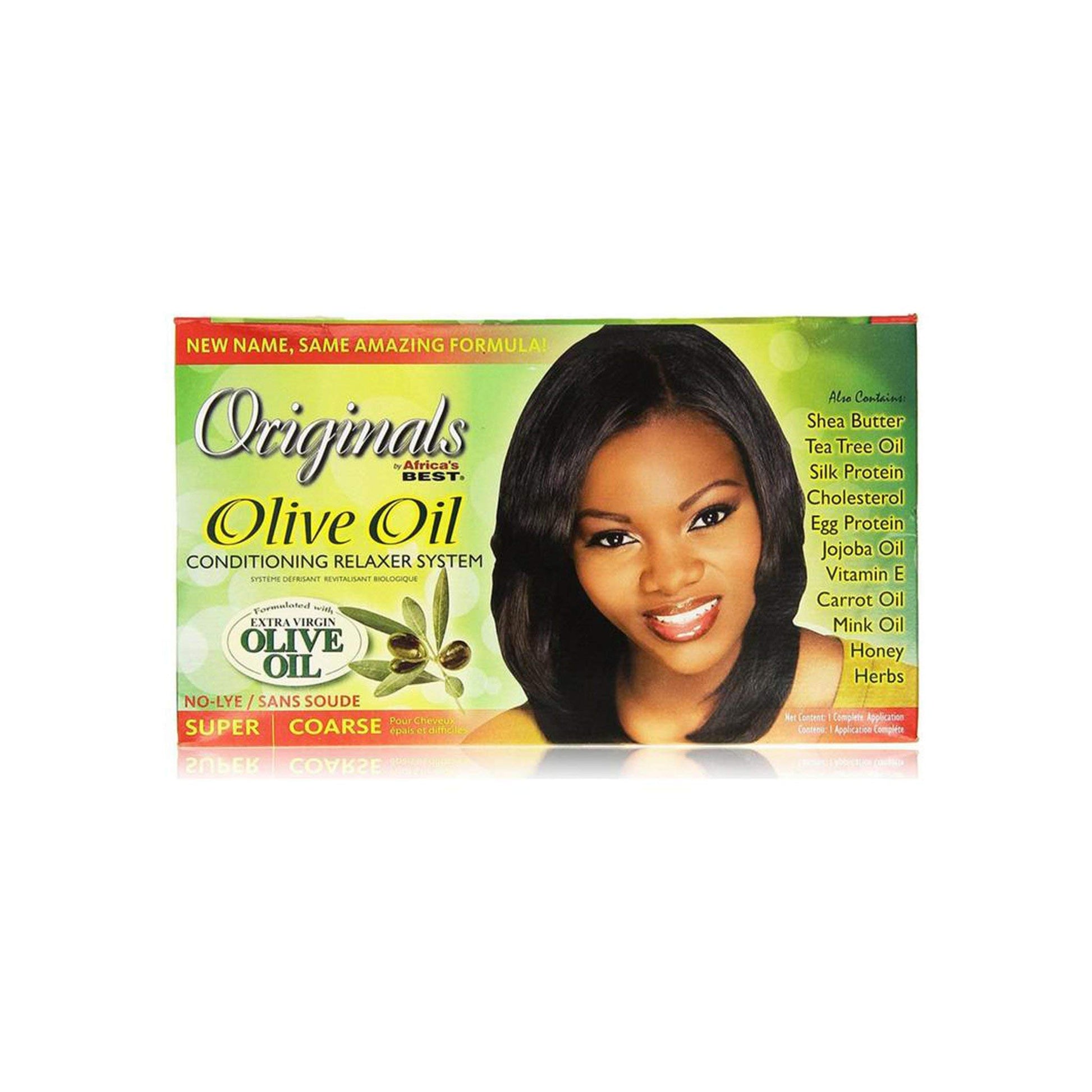 Black Africa's Best Organincs Relaxer Super / Coarse No-Lye (Case of 6) by Africa's Best