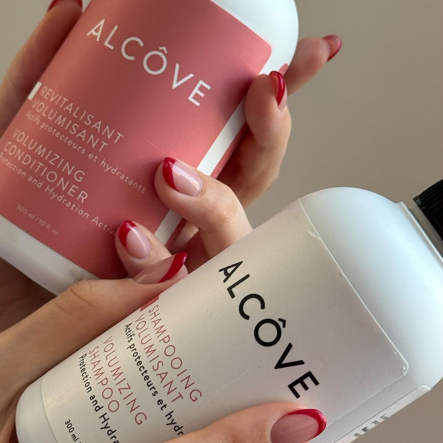 Rosy Brown Alcôve - Volumizing Conditioner - Fine and Thin Hair - Lightweight Volume - Anti-frizz - Hydrate - with Argan Oil and Mango Extract - Color-Safe - Sulfate-Free - 10oz