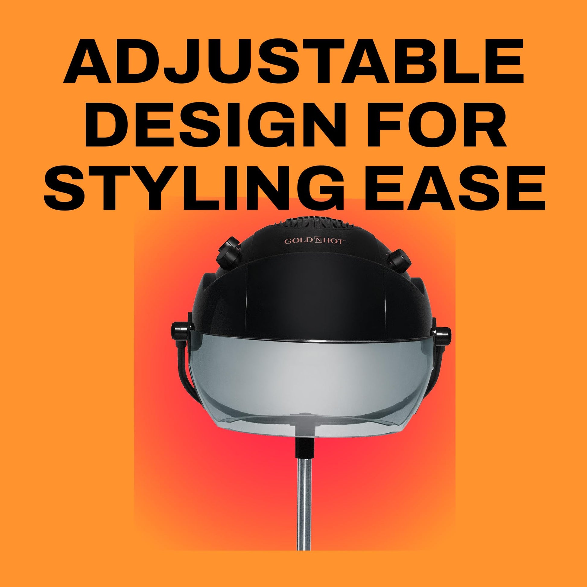 Goldenrod GOLD N HOT Ionic Stand Bonnet Dryer