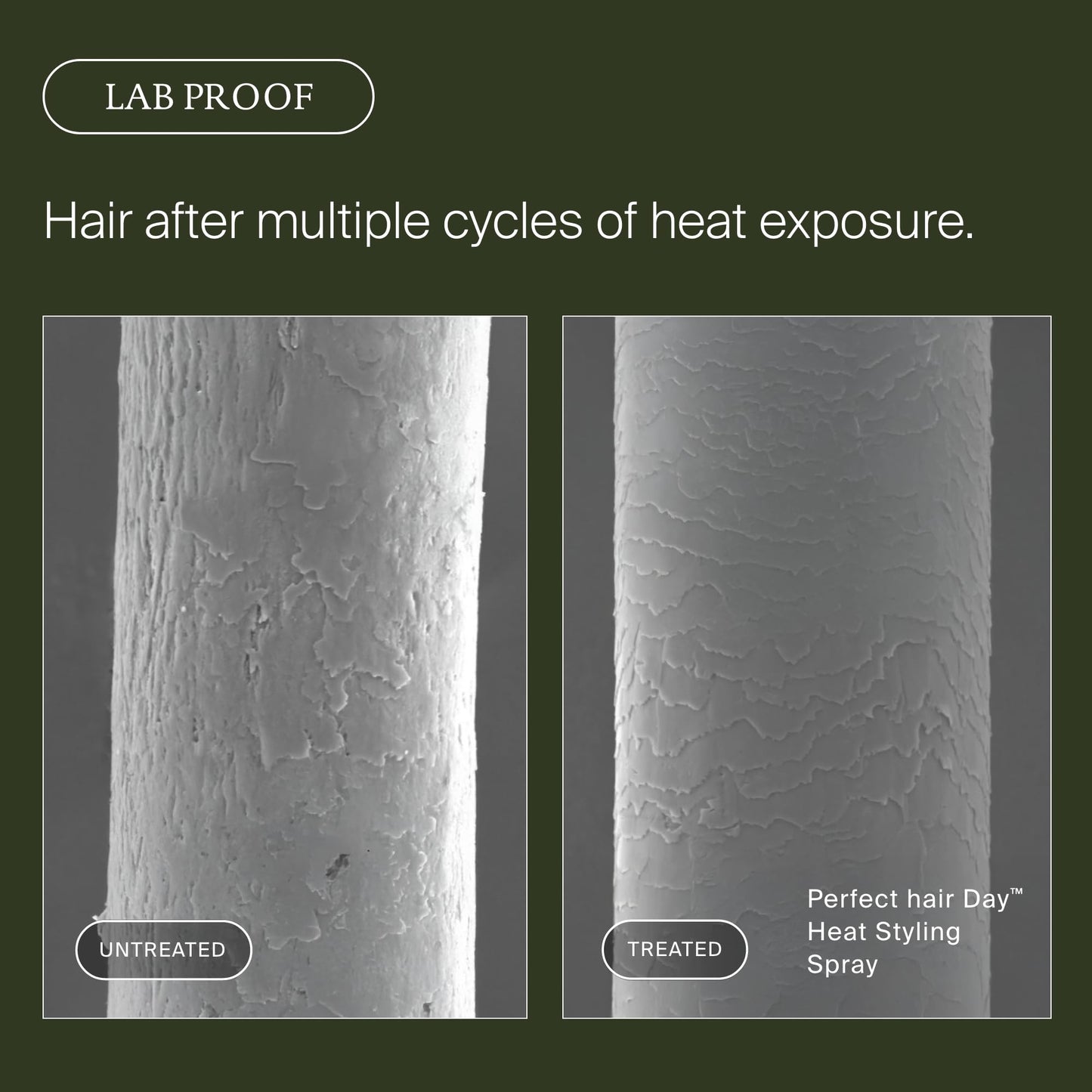 Dim Gray Living proof Perfect Hair Day Heat Styling Spray – Smoothness for 48 Hours, Heat Protection up to 450°F, Ultra-Fine Mist for Damp or Dry Hair, 5.5 oz